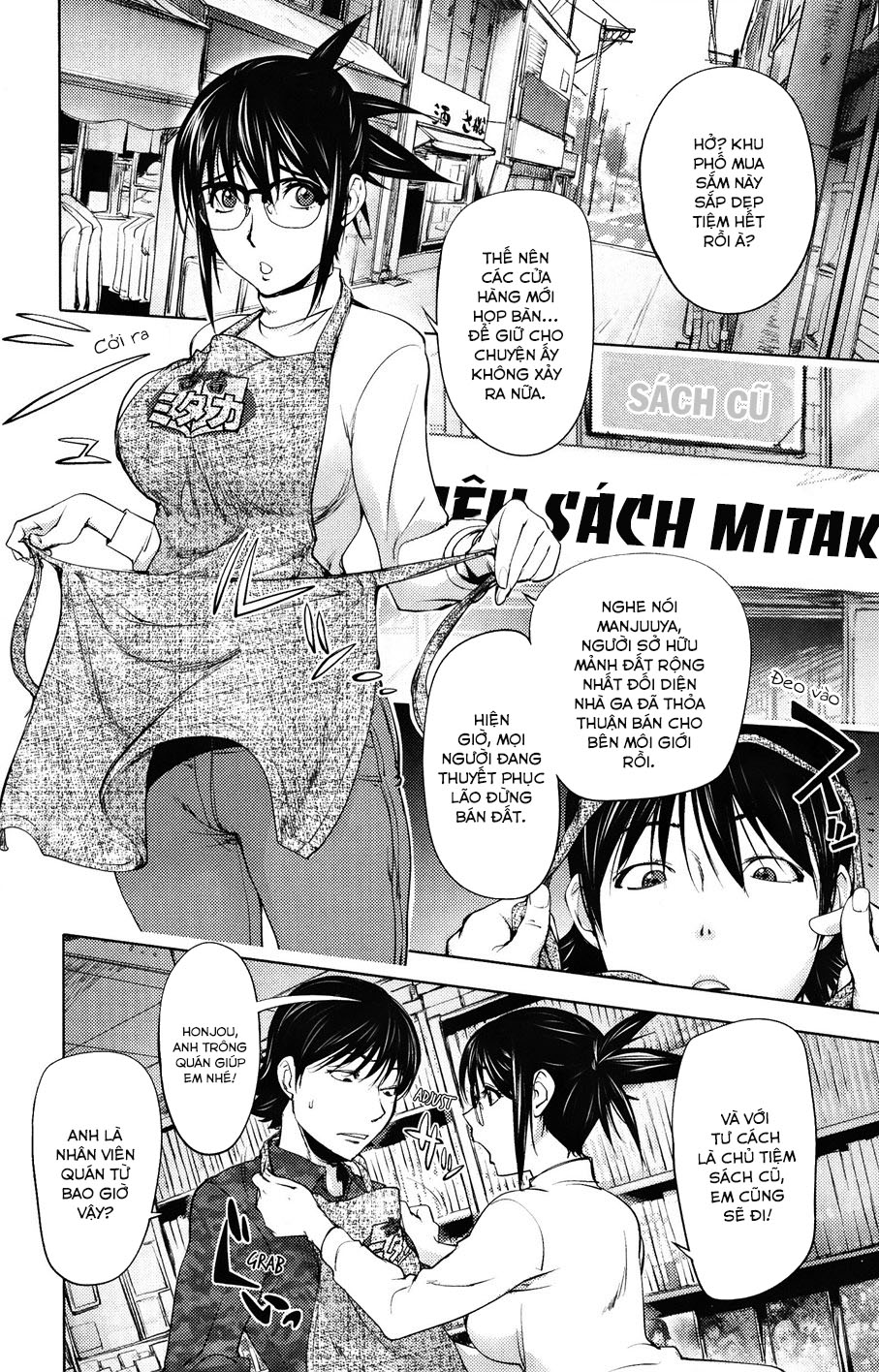 Đọc truyện hentai Midara Books - Chap 3