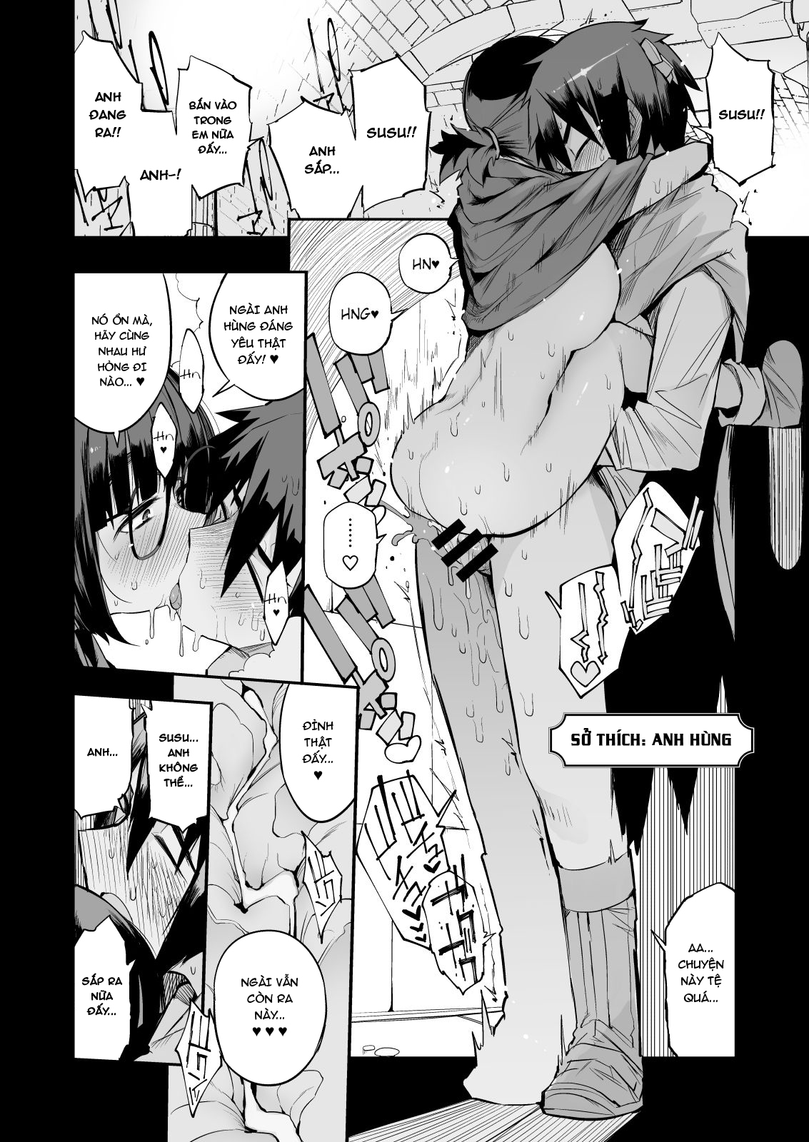 Đọc truyện hentai Sakusei Dungeon Kouryaku ni Mukanai Jimiko no S-kyuu Dosukebe - Oneshot