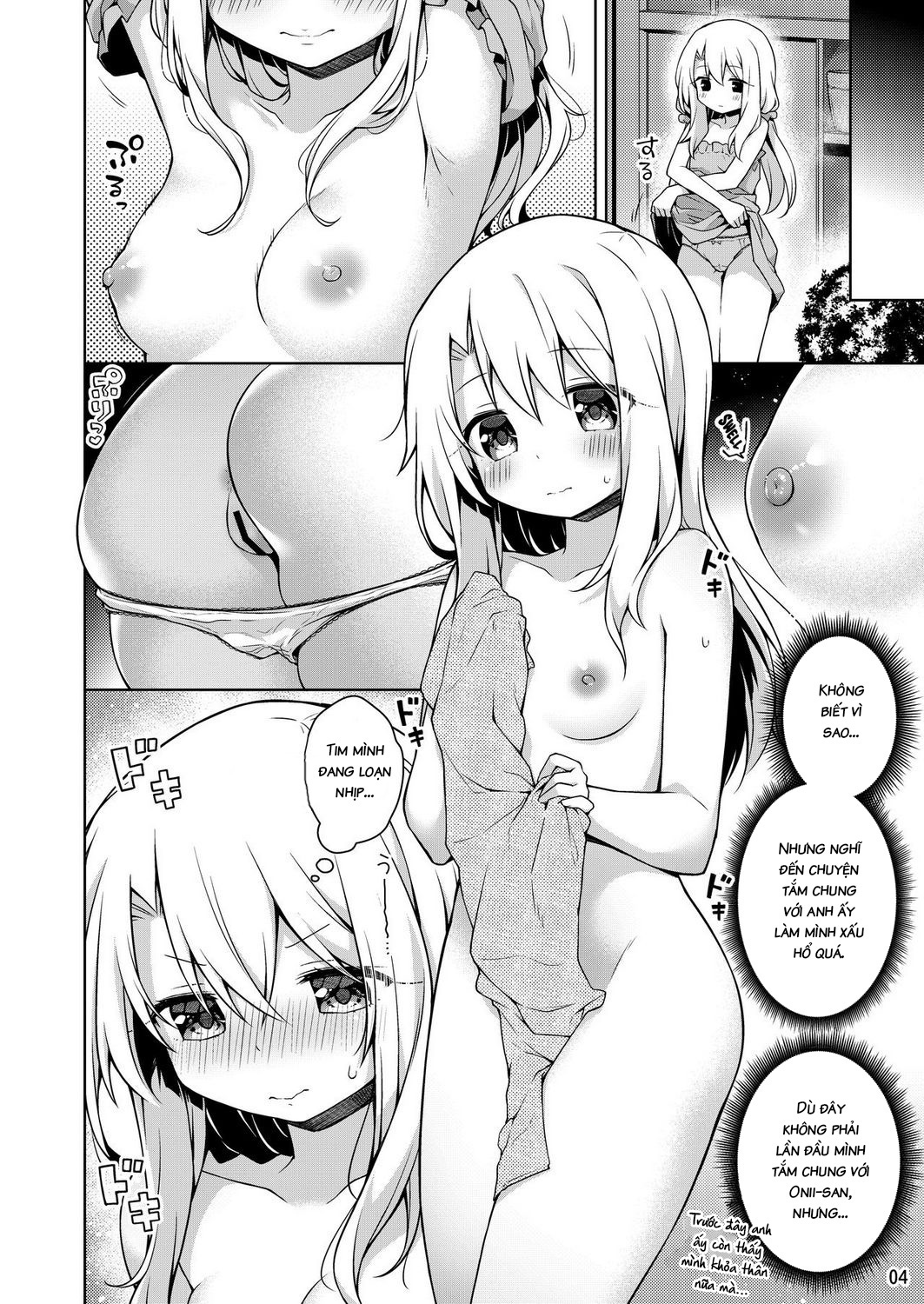 Đọc truyện hentai Entering The Hot Spring With Illya - Oneshot