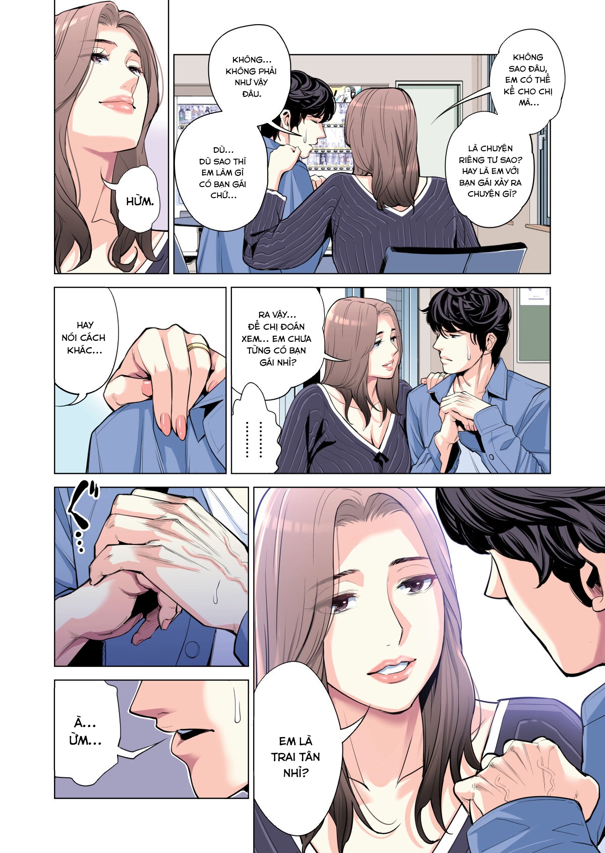 Đọc truyện hentai Những cô trợ lý đã có chồng - Chap 1 full màu
