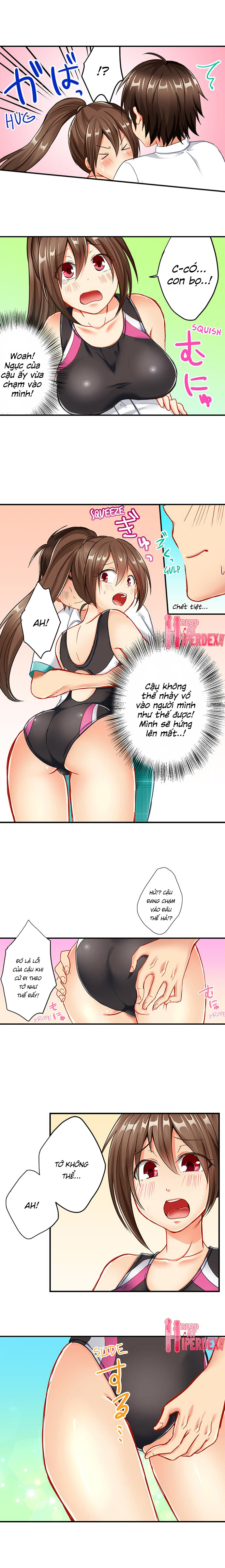 Đọc truyện hentai 80% Các cô gái ở câu lạc bộ bơi lội không có lông - Ch .3