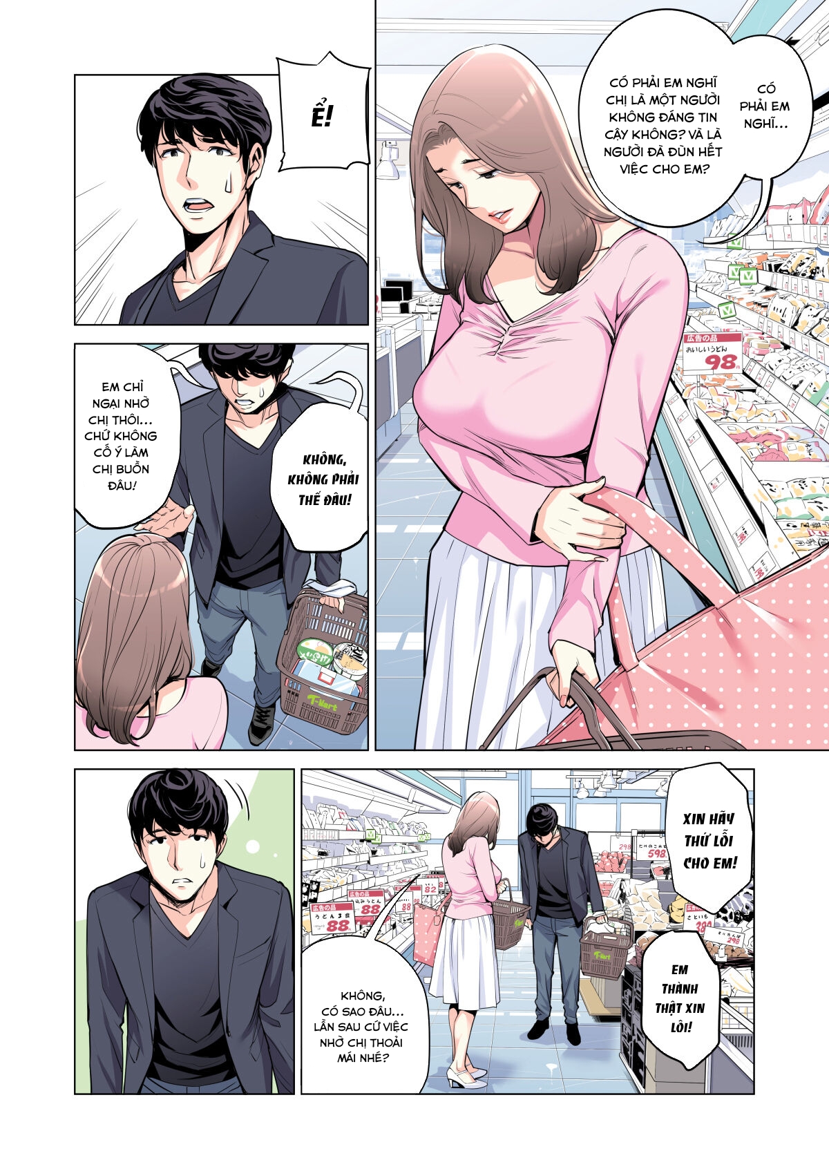 Đọc truyện hentai Những cô trợ lý đã có chồng - Chap 1 full màu