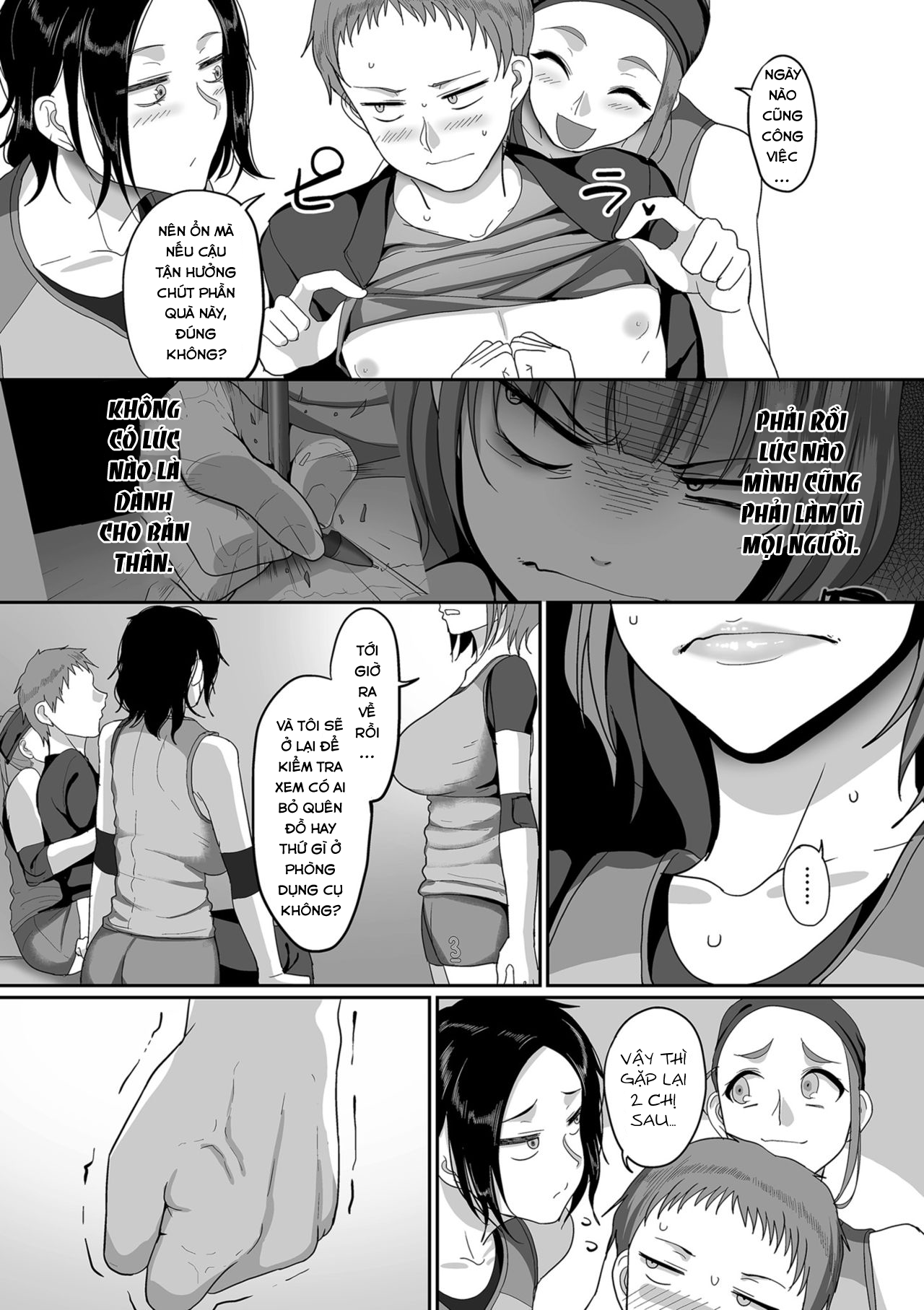 Đọc truyện hentai ĐỘI BÓNG CHUYỀN DÂM DỤC - Chap 3
