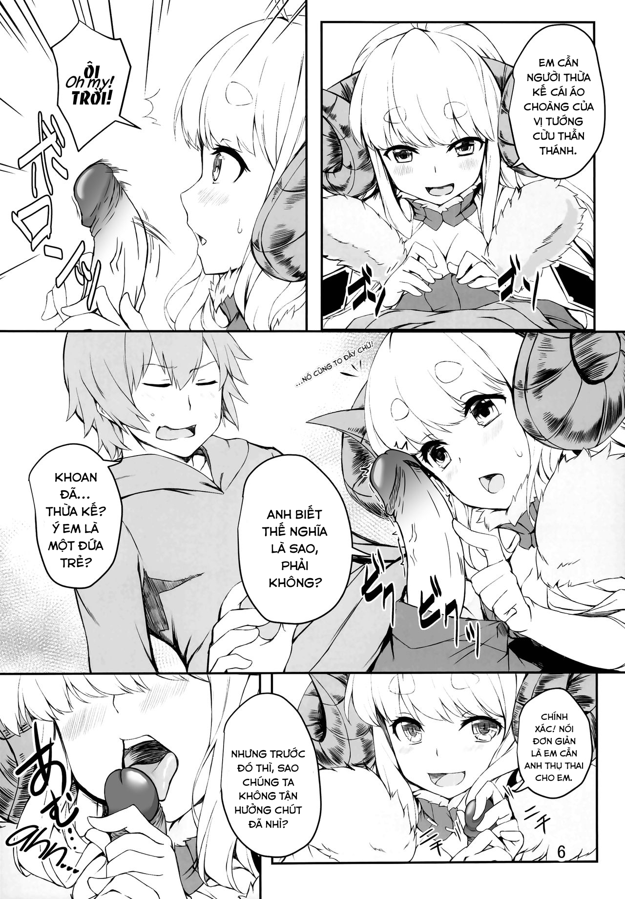 Đọc truyện hentai Kế hoạch tự ý lập gia đình của Anila!! - Oneshot