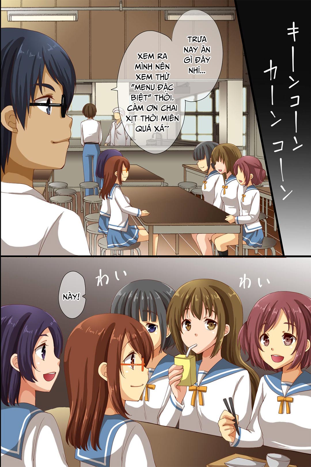 Đọc truyện hentai Thống trị cả ngôi trường - Mọi người đều bị thôi miên - Chap 2B