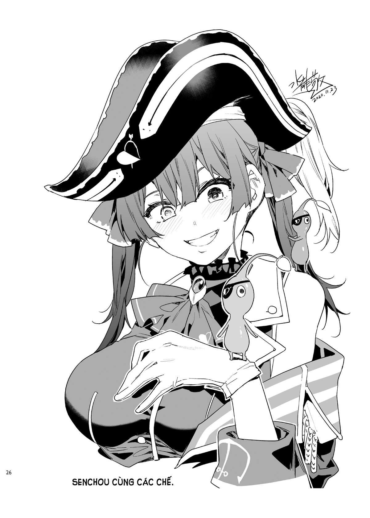 Đọc truyện hentai Senchou wa Ichimi ...Kimi... no Okusan ni Narimashita - Oneshot