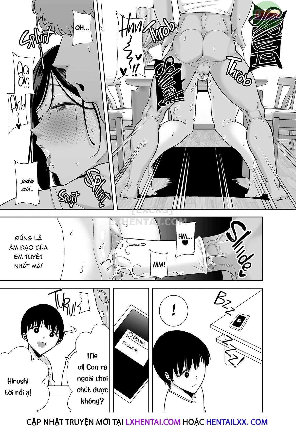 Đọc truyện hentai Natsuzuma ~Natsu, Ryokan, Nanpa Otoko-Tachi Ni Ochita Tsuma~ - Chap 4 - Không che