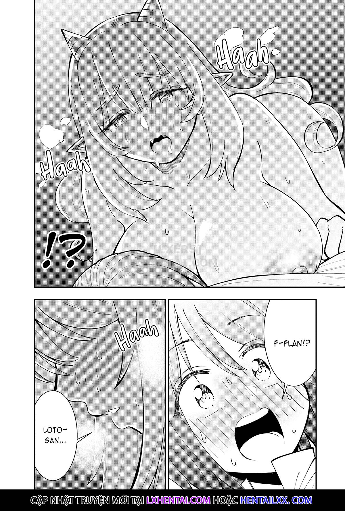Đọc truyện hentai Monster Girls With a Need for Seed - Chap 10 - Loto & Flan