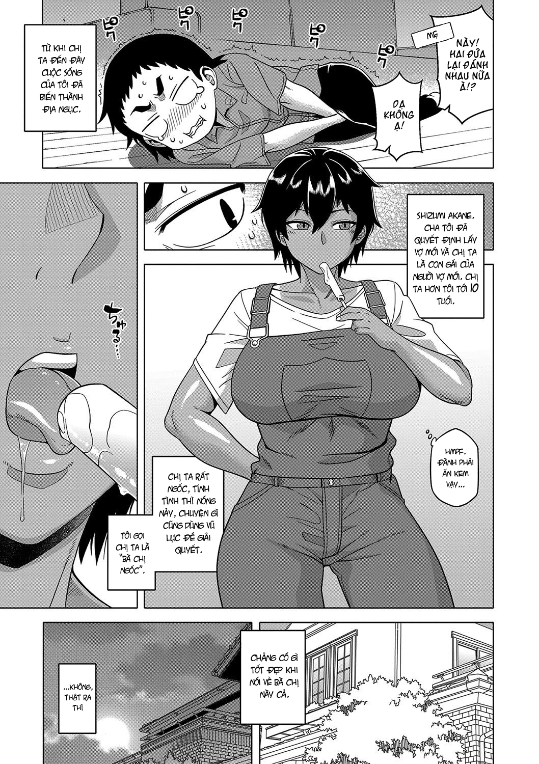 Đọc truyện hentai Làm liều với bà chị hay bắt nạt tôi - Chap 1