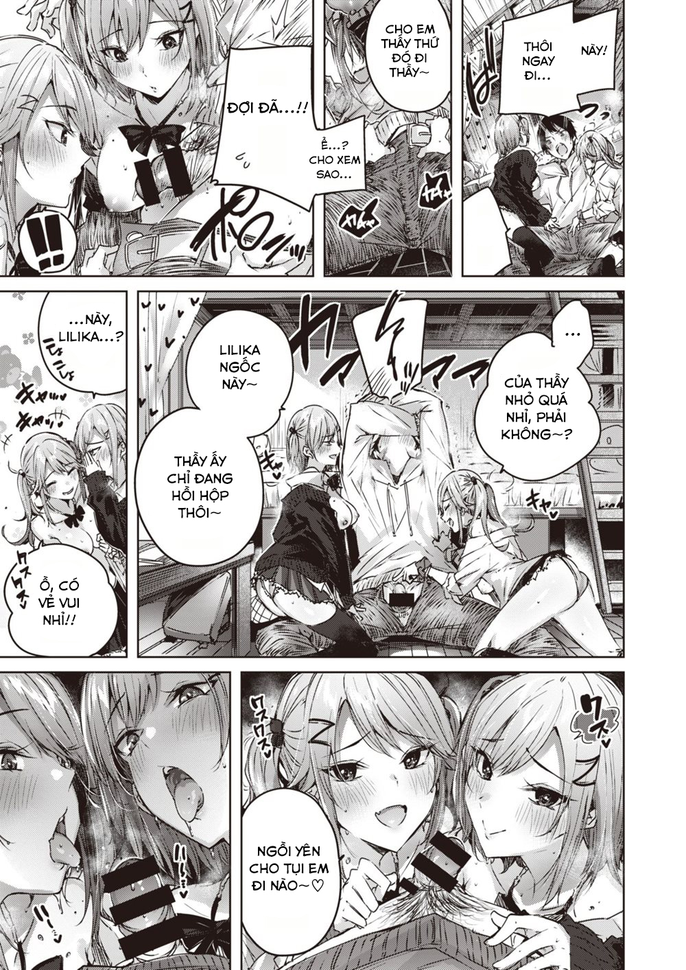 Đọc truyện hentai Onedari Twins - Oneshot