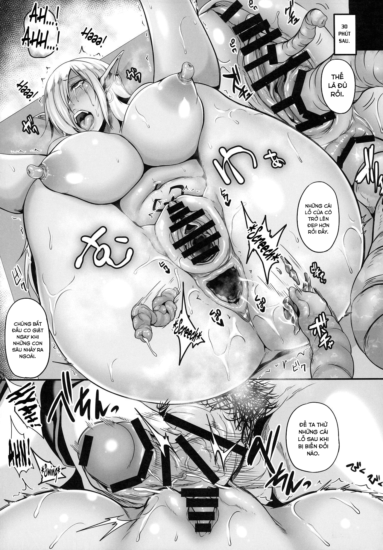 Đọc truyện hentai Reishuu No Dark Elf - Chap 1