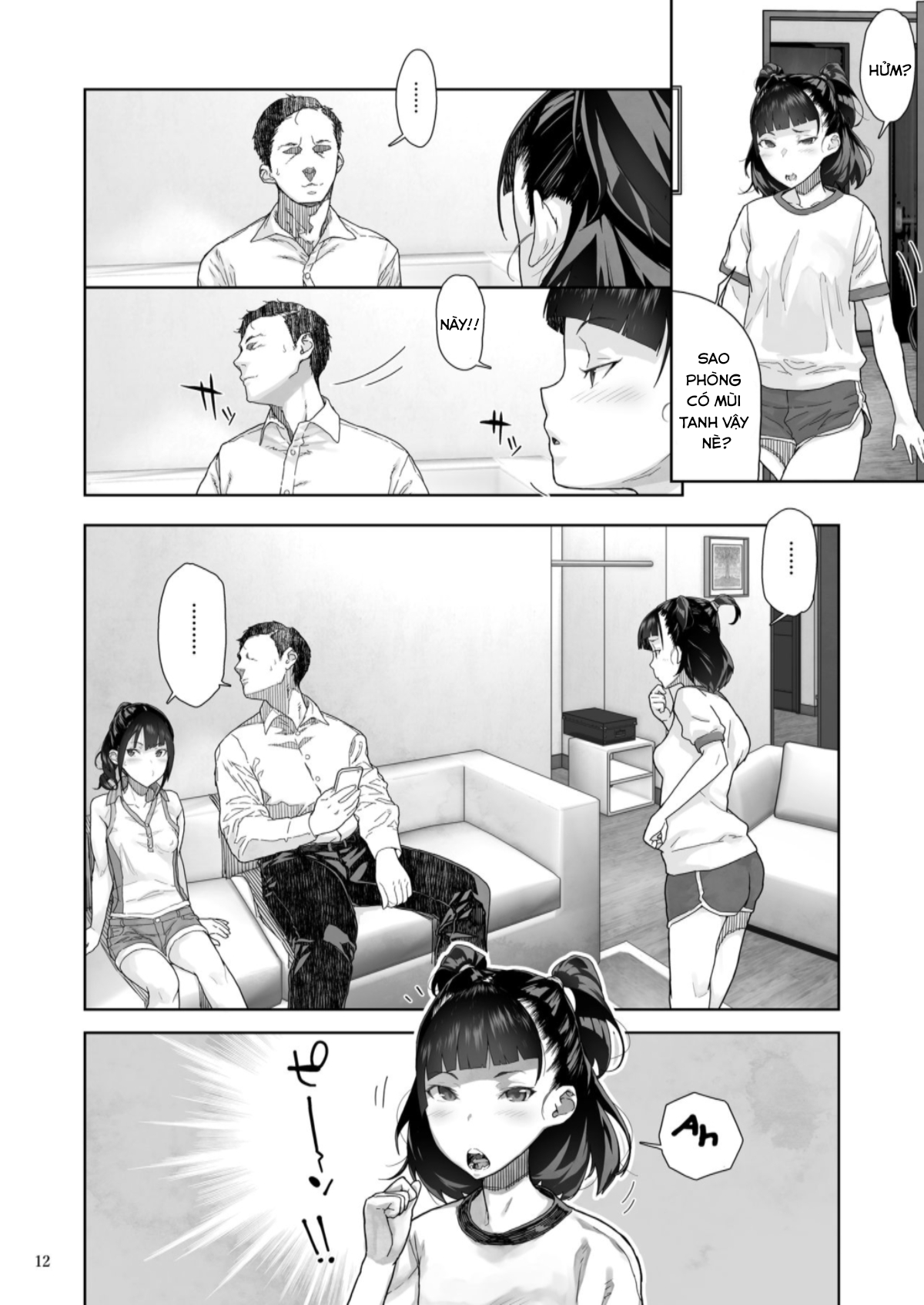 Đọc truyện hentai JC Meikko no Yowami o Nigitta Hi ~Imouto-Hen~ - Nửa đầu