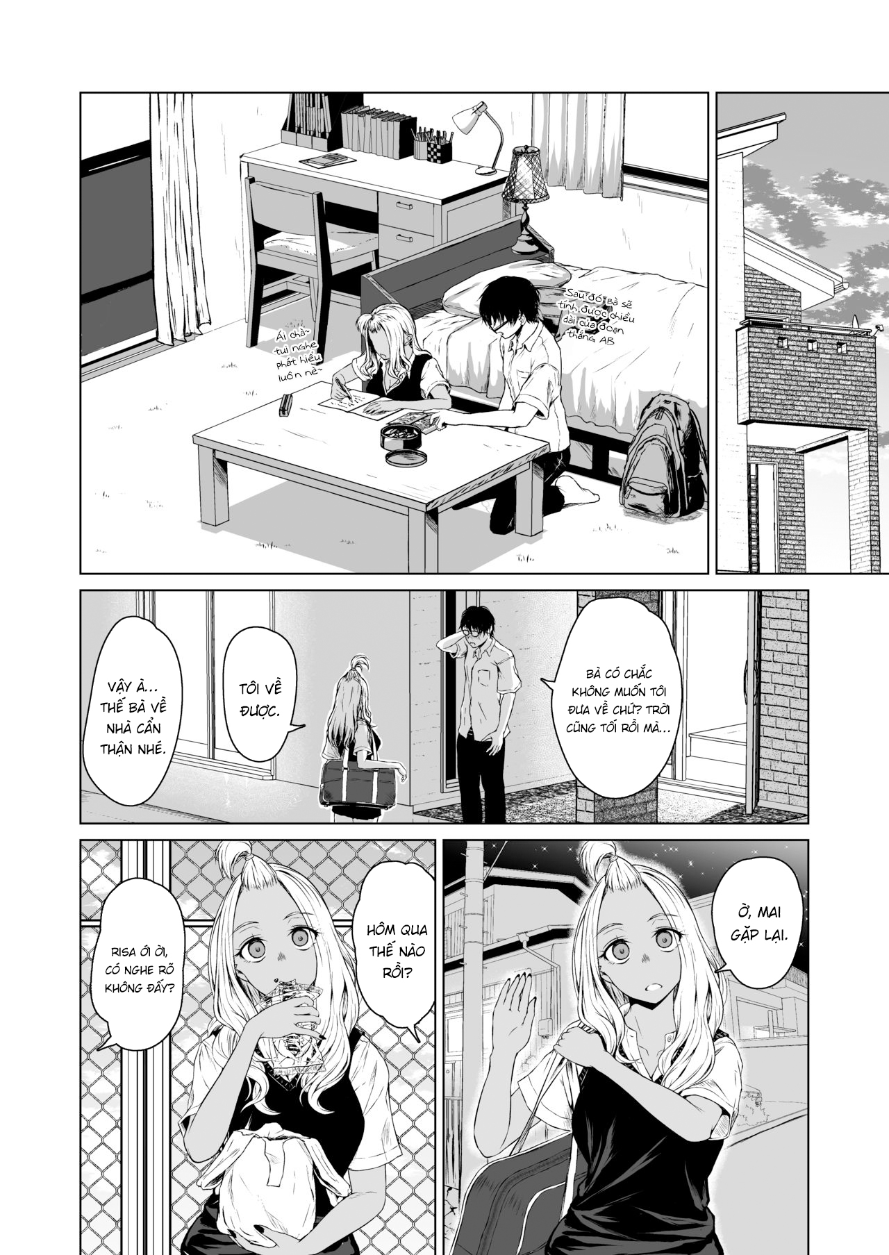 Đọc truyện hentai Một tuần dài tìm hiểu nhau của cô nàng gyaru và anh chàng nhát gái - Chap 1