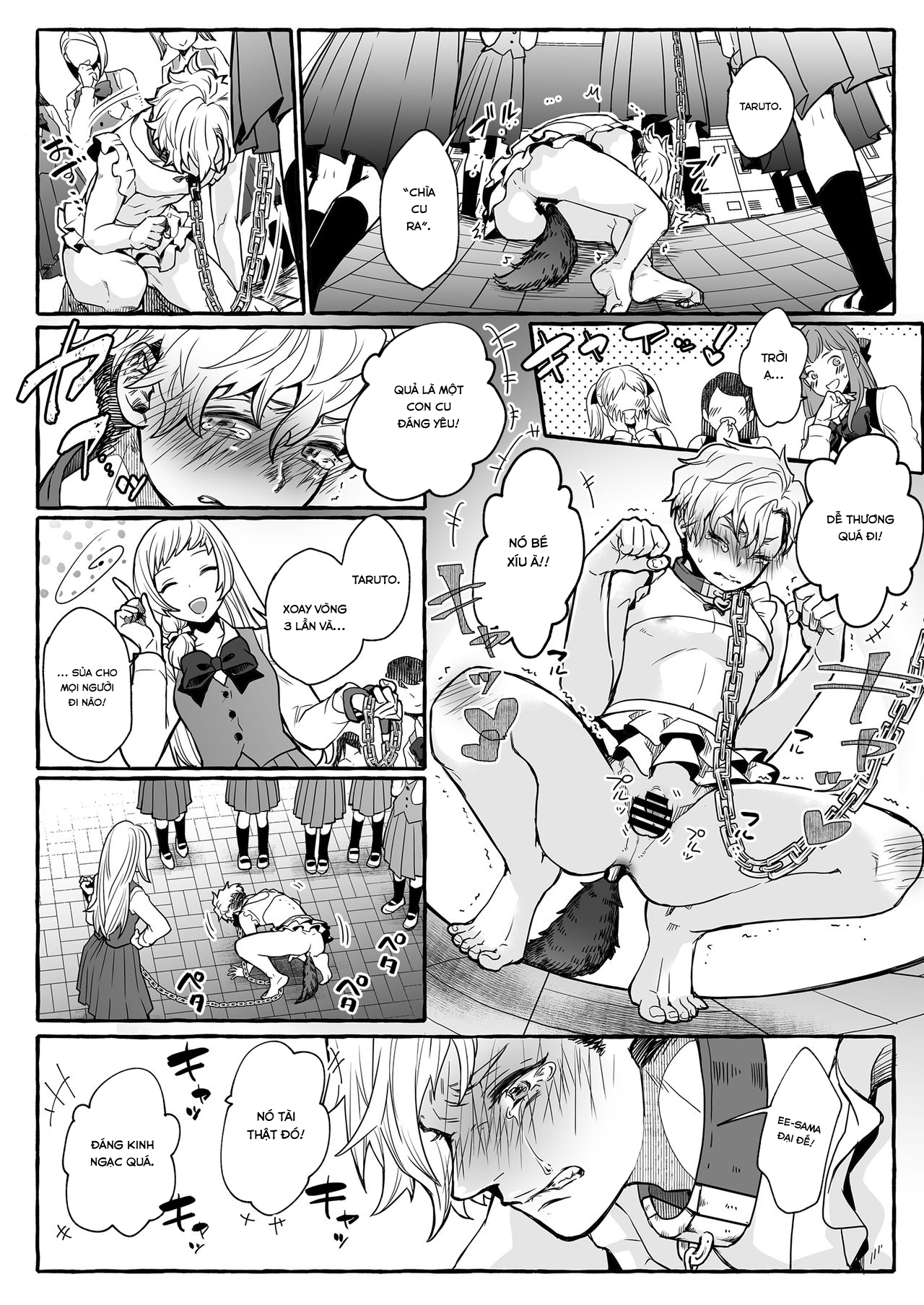 Đọc truyện hentai Osu Inu Ni Metorareta Otoko; ~ Teishuku Na Hanayome Inu No Sodatekata ~ - Oneshot