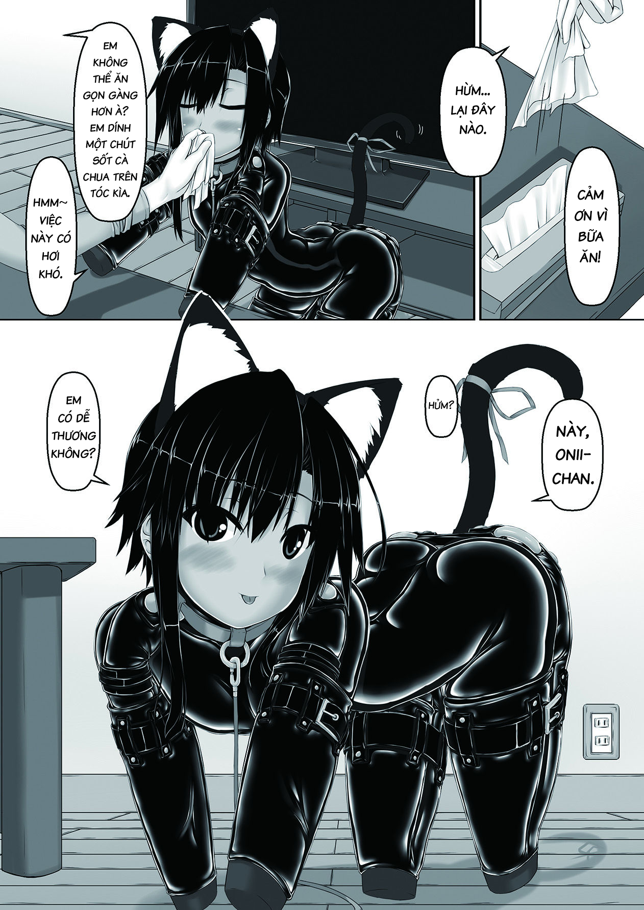 Đọc truyện hentai Kuroneko Choco Ice - Chap 3