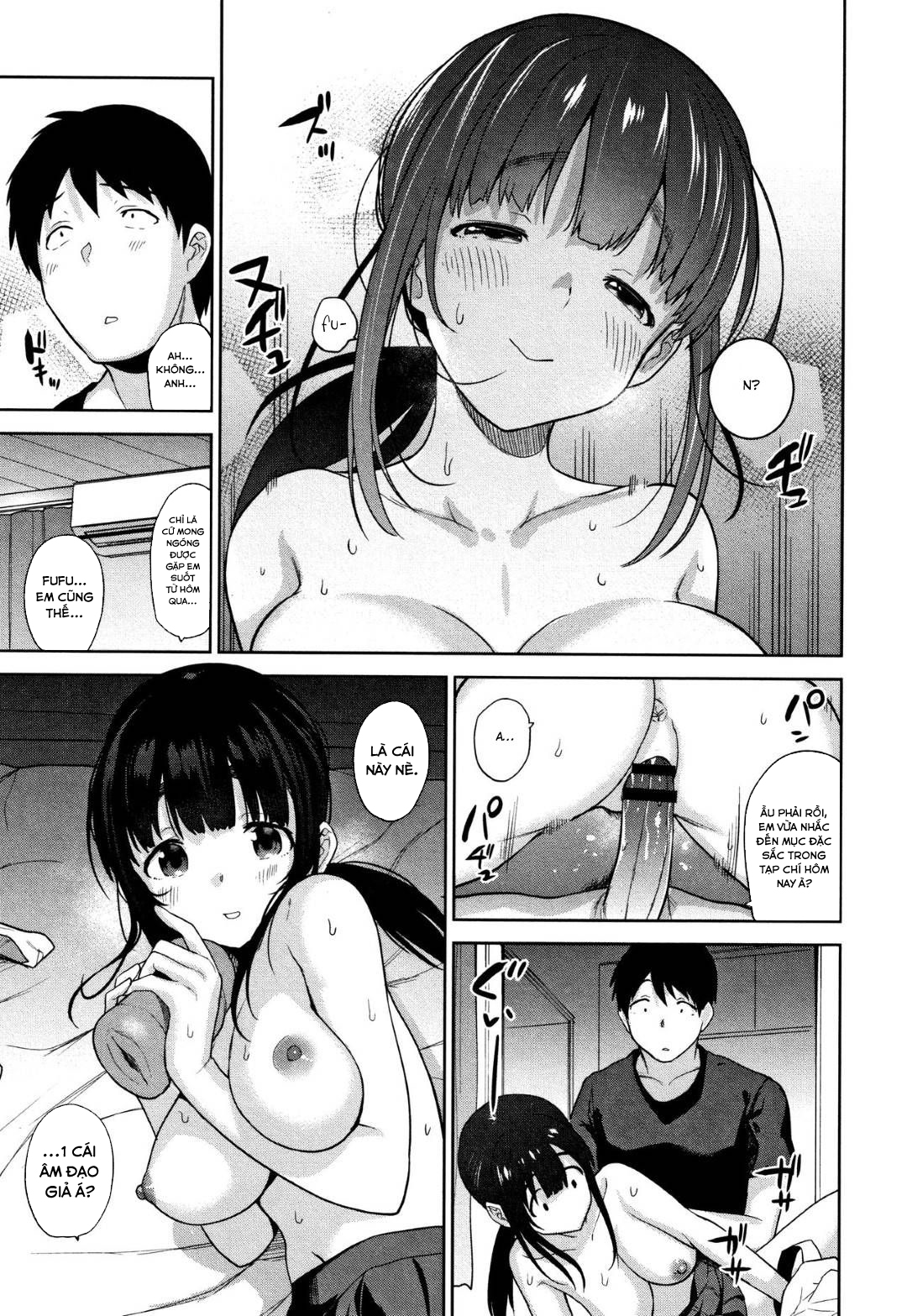 Đọc truyện hentai Tôi bắt được 1 cô gái dễ thương nhìn trộm cuốn sách tôi vứt đi - Chap 08: Chung tình...?
