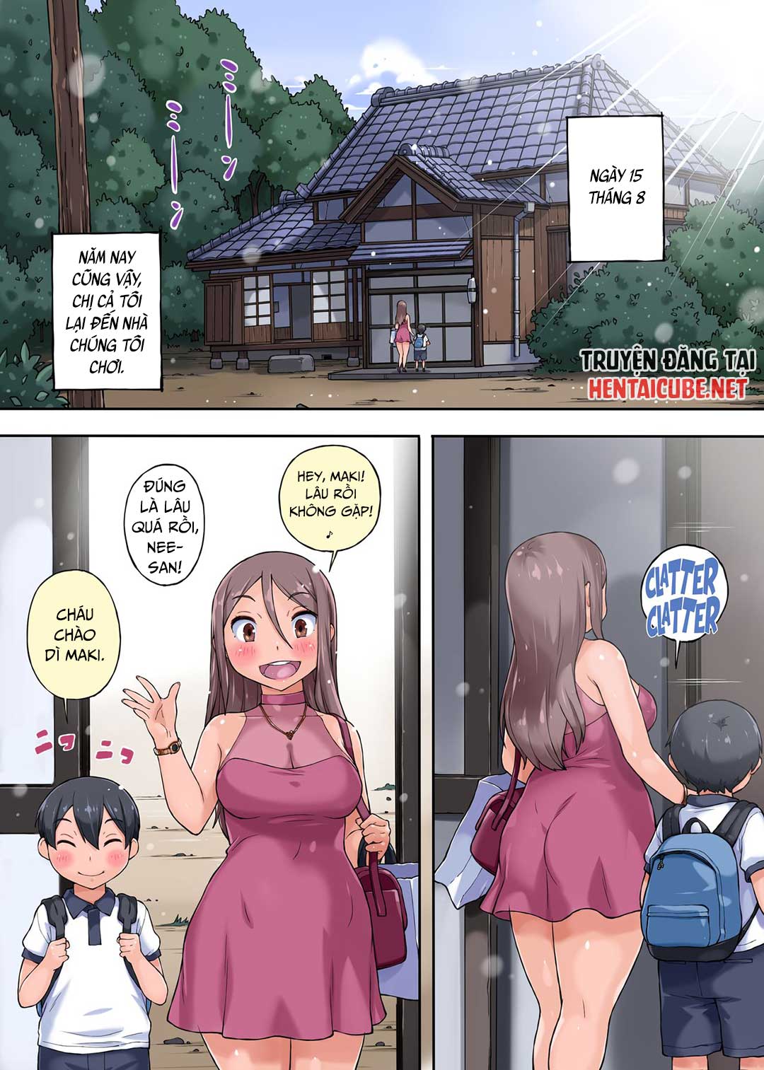 Đọc truyện hentai Aunt Cucking - About My Nephew's Dick Being Too Big - Oneshot