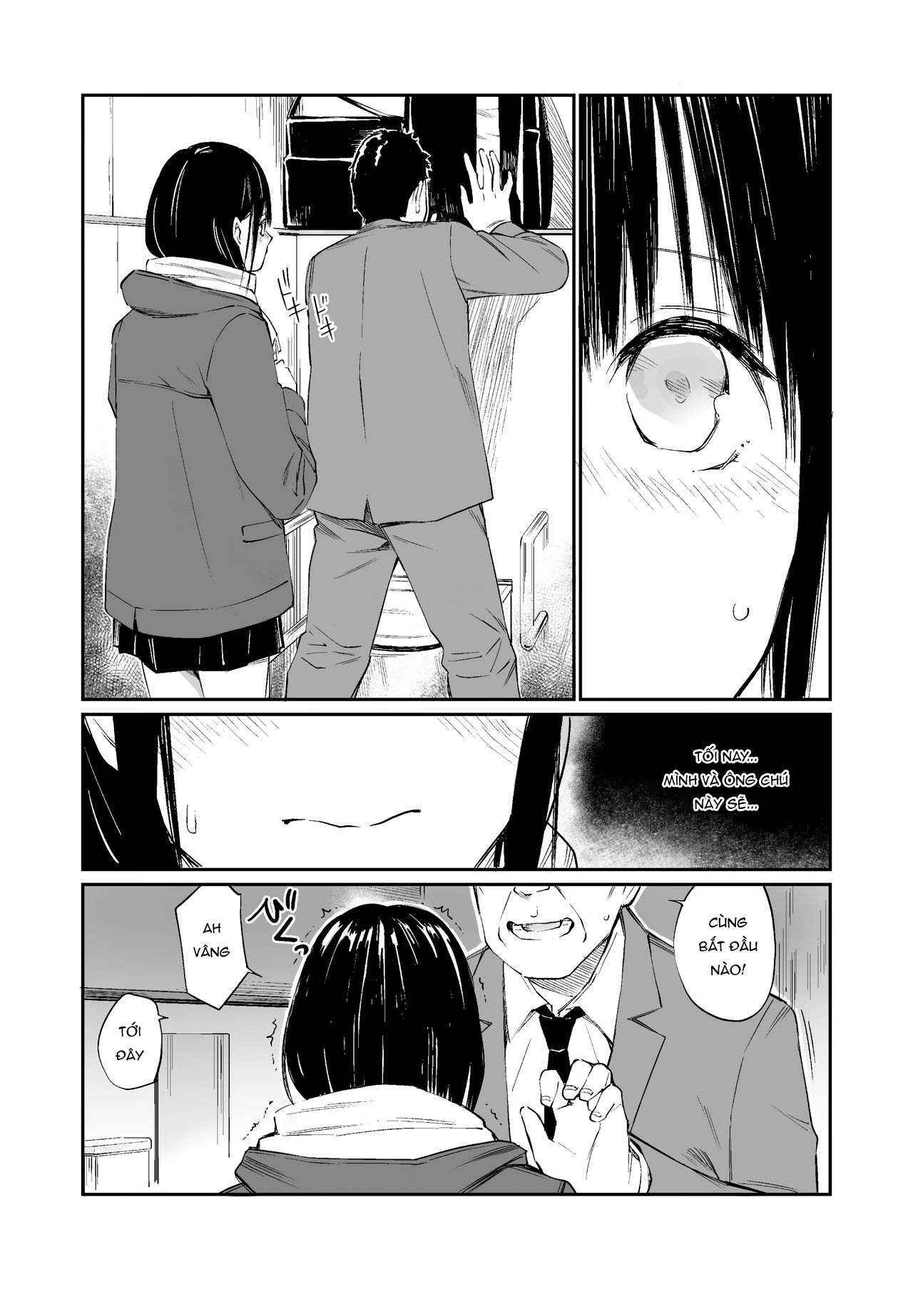 Đọc truyện hentai Lỗ lồn của mình được lấp đầy bởi một chú già - Oneshot