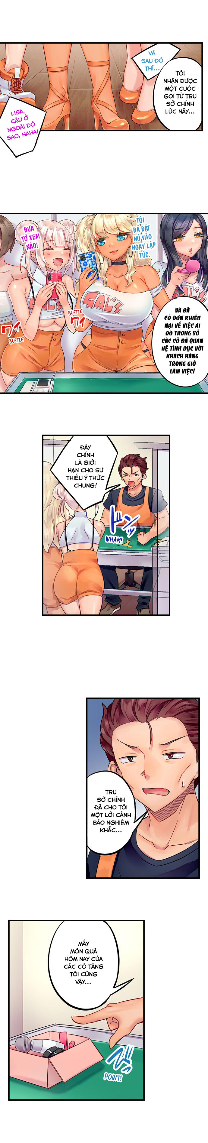 Đọc truyện hentai Trở thành anh quản lí khiến cô gái rám nắng này lên đỉnh - Tập 1: Khởi đầu anh của quản lí
