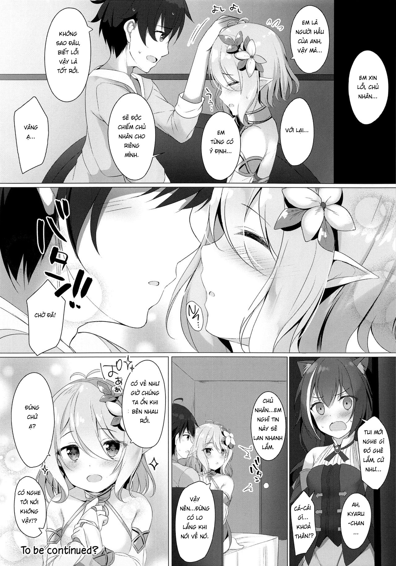 Đọc truyện hentai Kokkoro-chan Muốn Được Chơi Xếp Hình - Oneshot