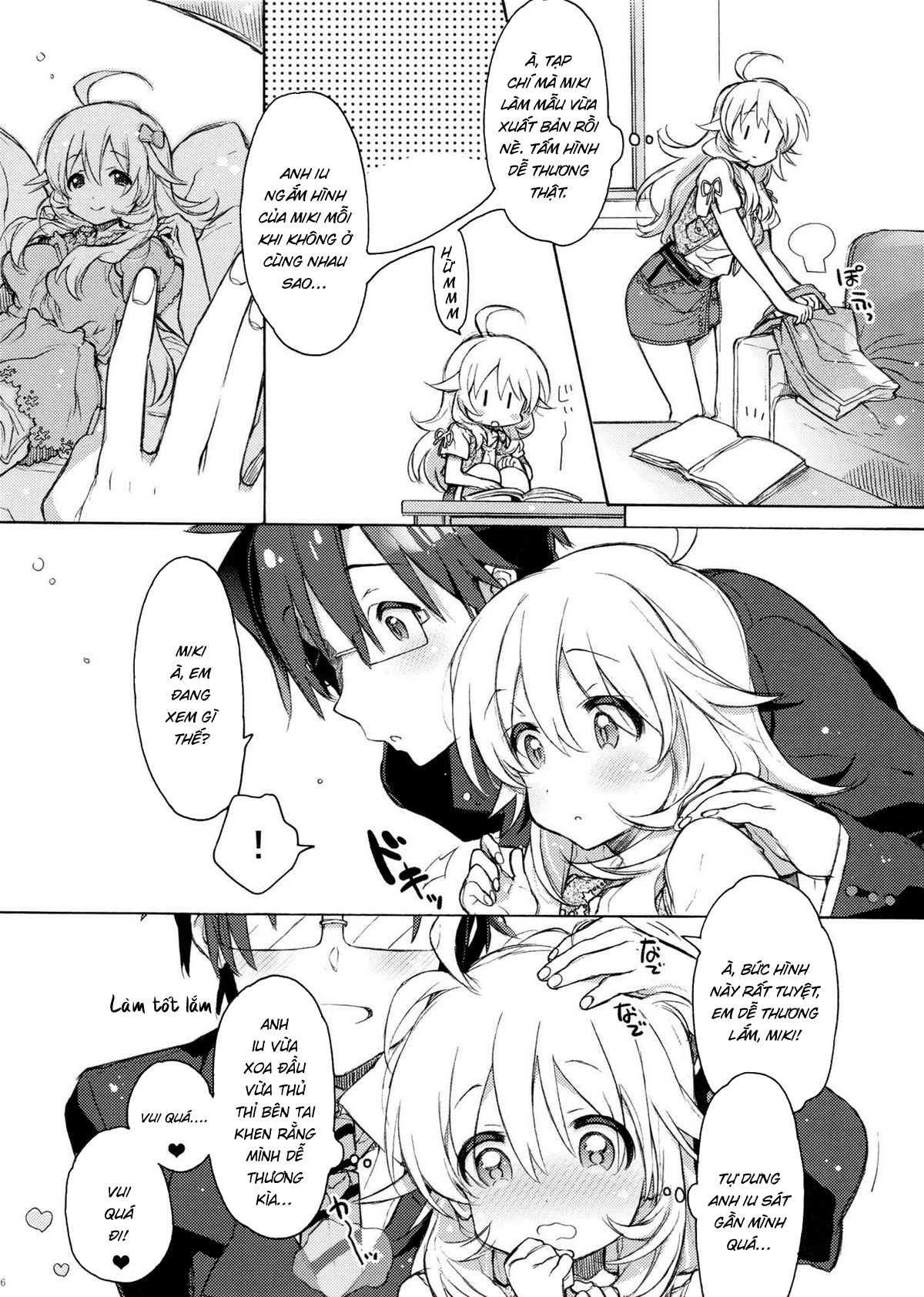 Đọc truyện hentai Miki Hoshii series - Mật ngọt và cảm xúc của Miki