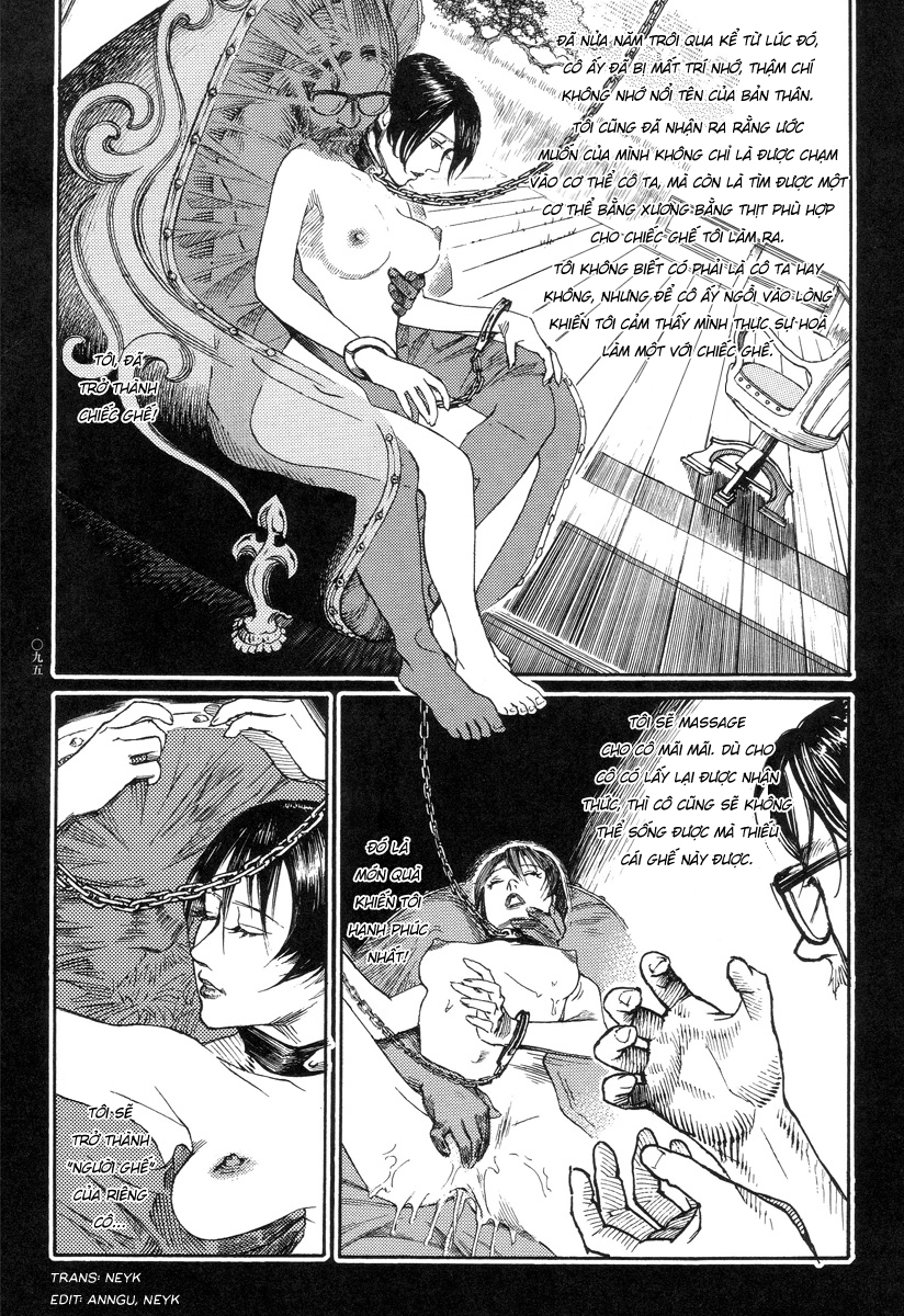 Đọc truyện hentai Ban chuyên án dị thường Maru PSI - Chap 4: Người - Ghế