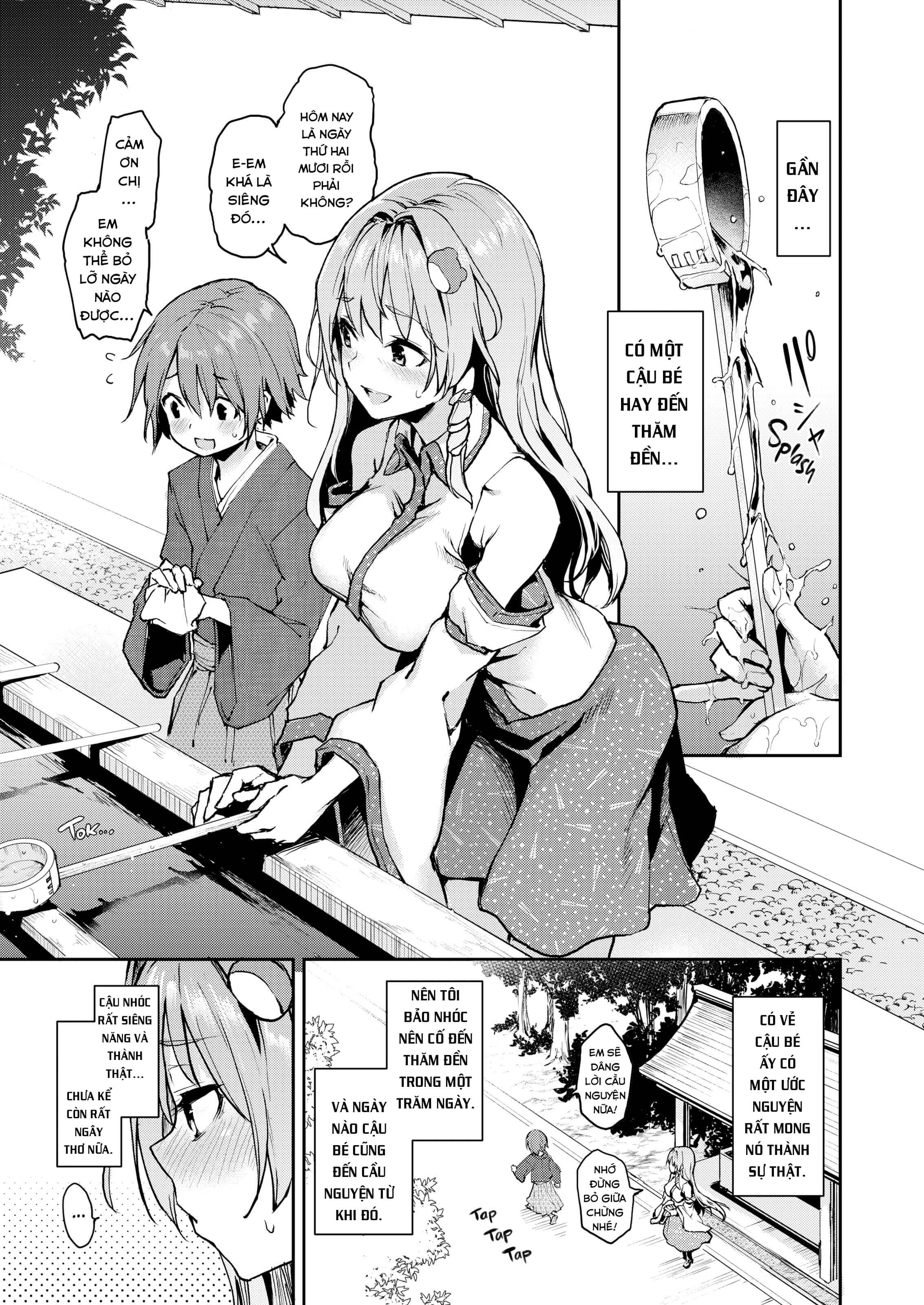 Đọc truyện hentai Ohyakudo Jouzu no Sanae-san (Touhou Project) - Oneshot