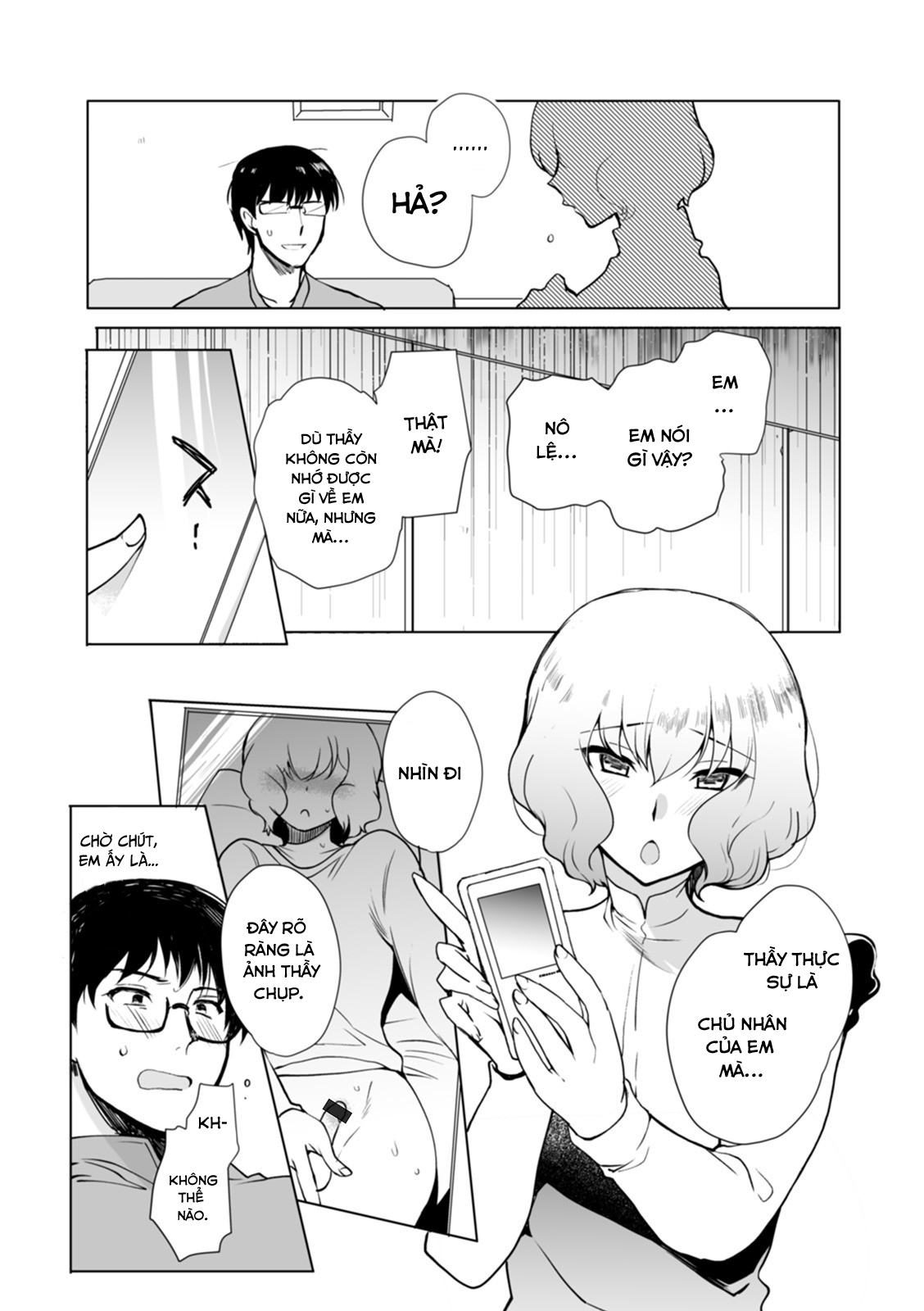 Đọc truyện hentai Kioku no Naka no Kanojo♂ - Oneshot