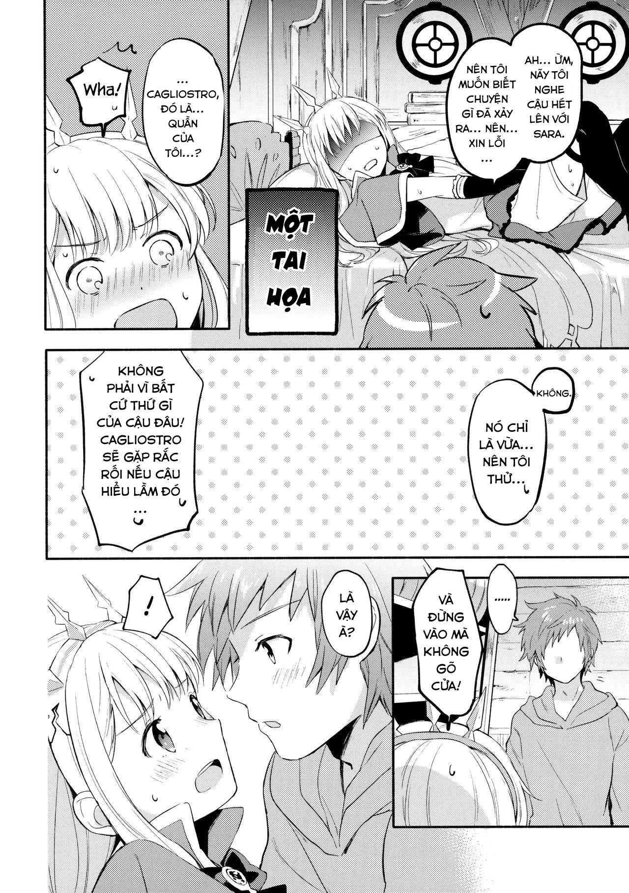 Đọc truyện hentai Cagliostro-chan đang yêu - Oneshot
