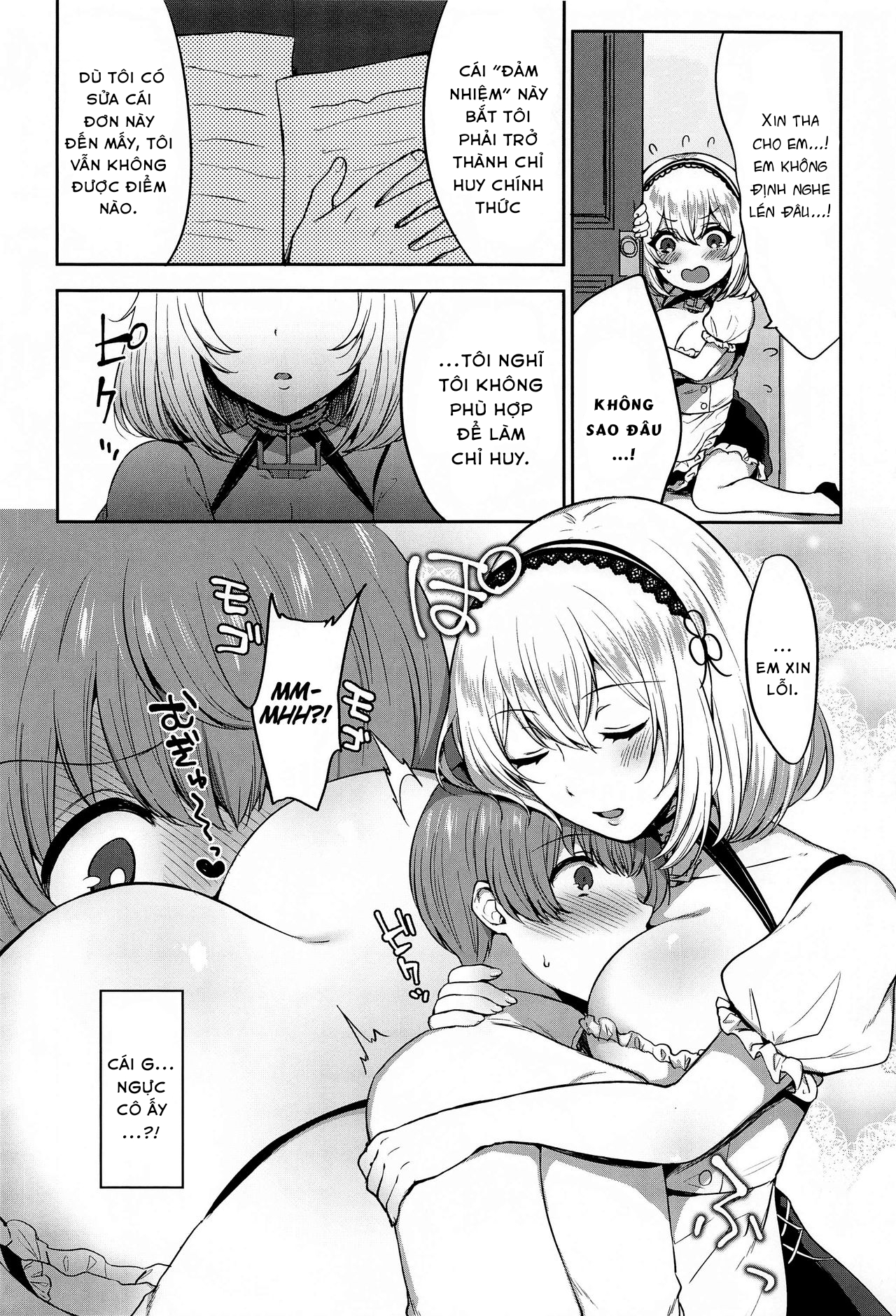 Đọc truyện hentai Ponkotsu Maid to OneShota Ecchi - Oneshot
