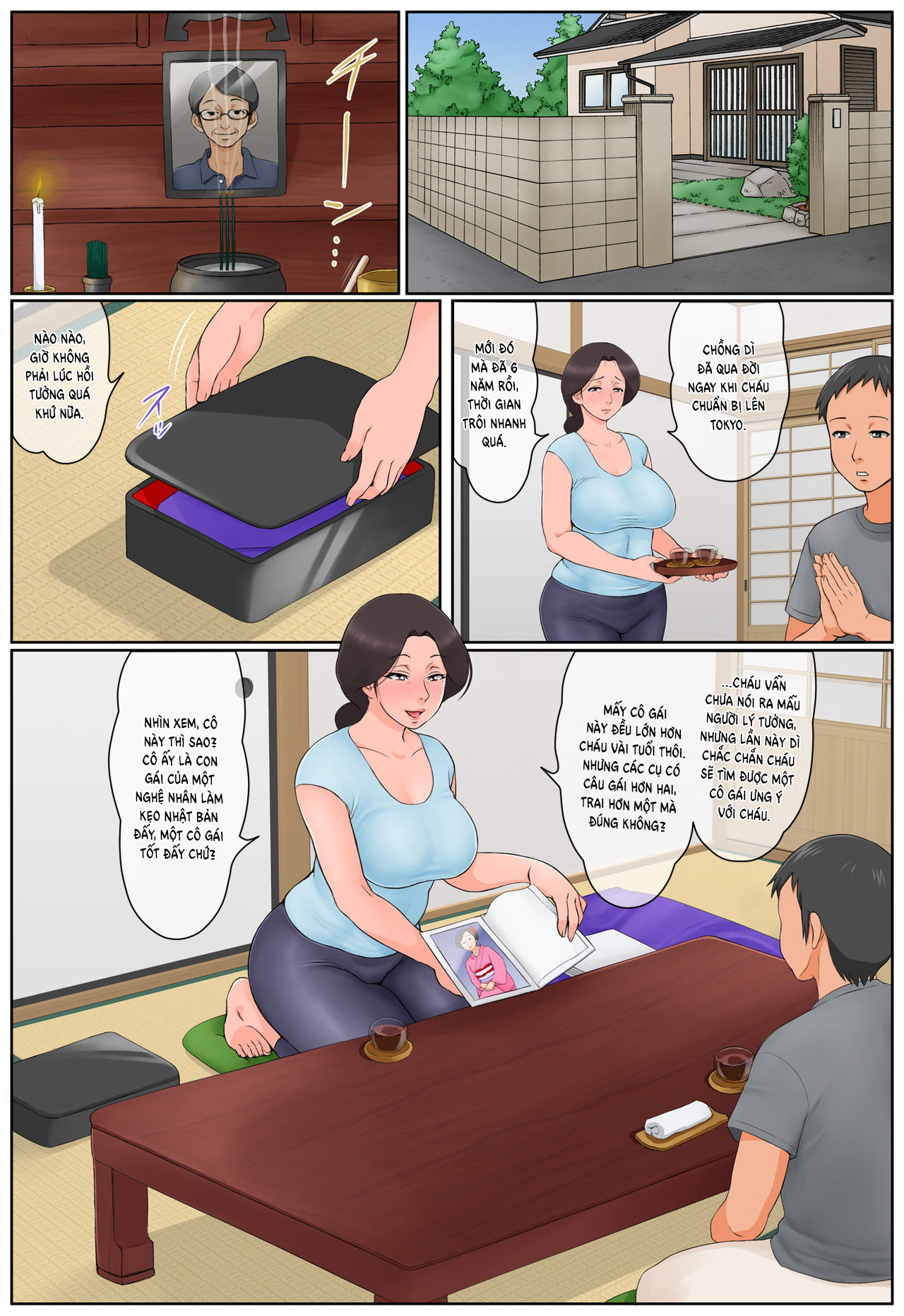 Đọc truyện hentai I Got The Neighbor Lady Who Has Been Nice To Me Ever Since I Was Little To Fall For Me And Let Me Fuck Her - Chap 1