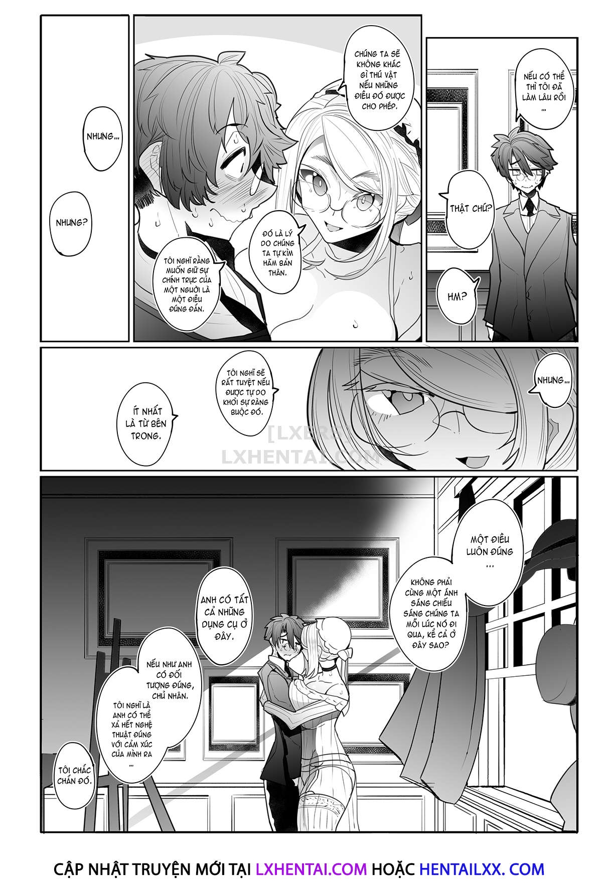 Đọc truyện hentai Shinshi Tsuki Maid no Sophie-san - Chap 3