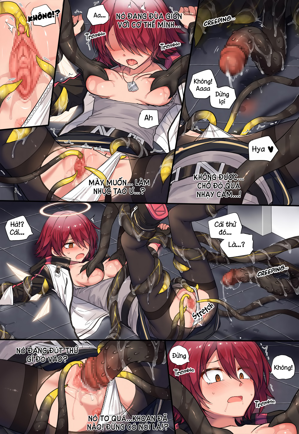 Đọc truyện hentai Untitled - Exusiai (Arknights) - Oneshot