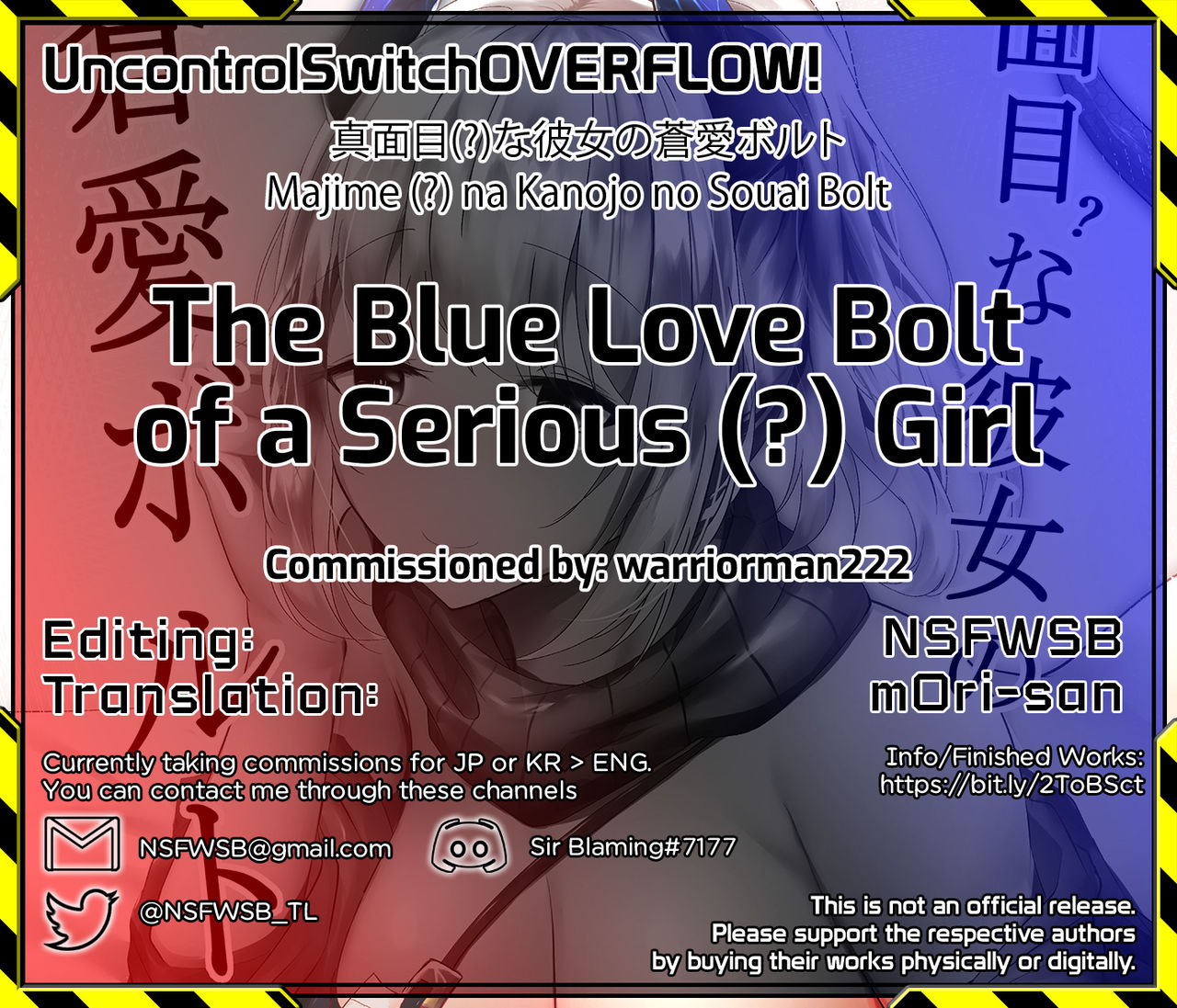 Đọc truyện hentai Majime (?) na Kanojo no Souai Bolt - Oneshot