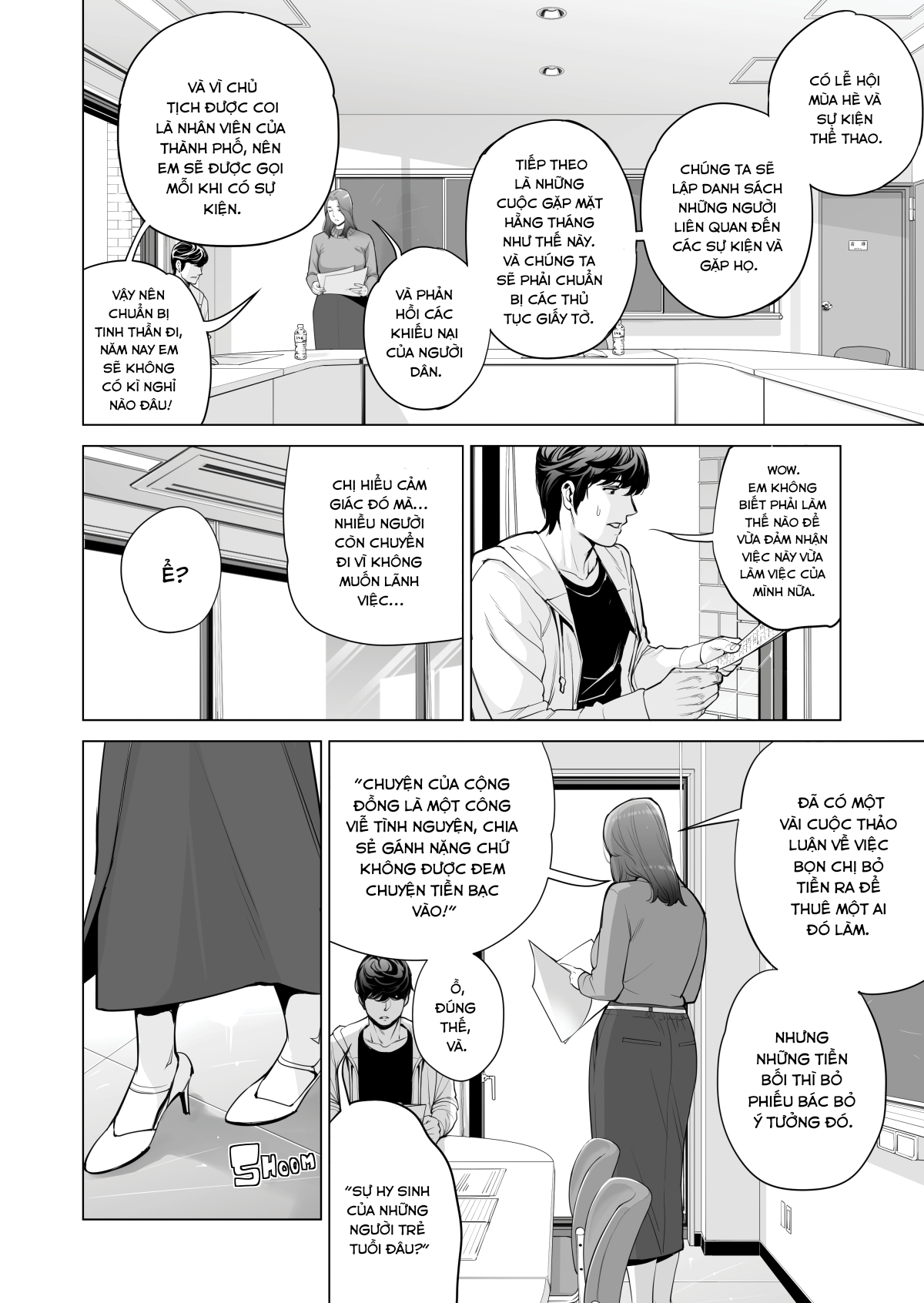 Đọc truyện hentai Những cô trợ lý đã có chồng - Chap 1