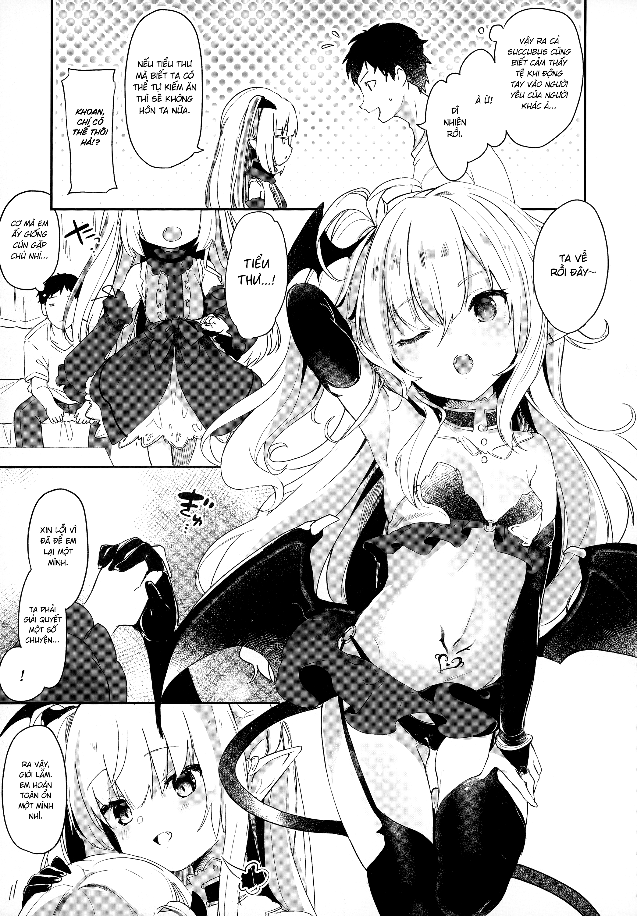 Đọc truyện hentai Nô Lệ Của Tiểu Succubus - Chap 2