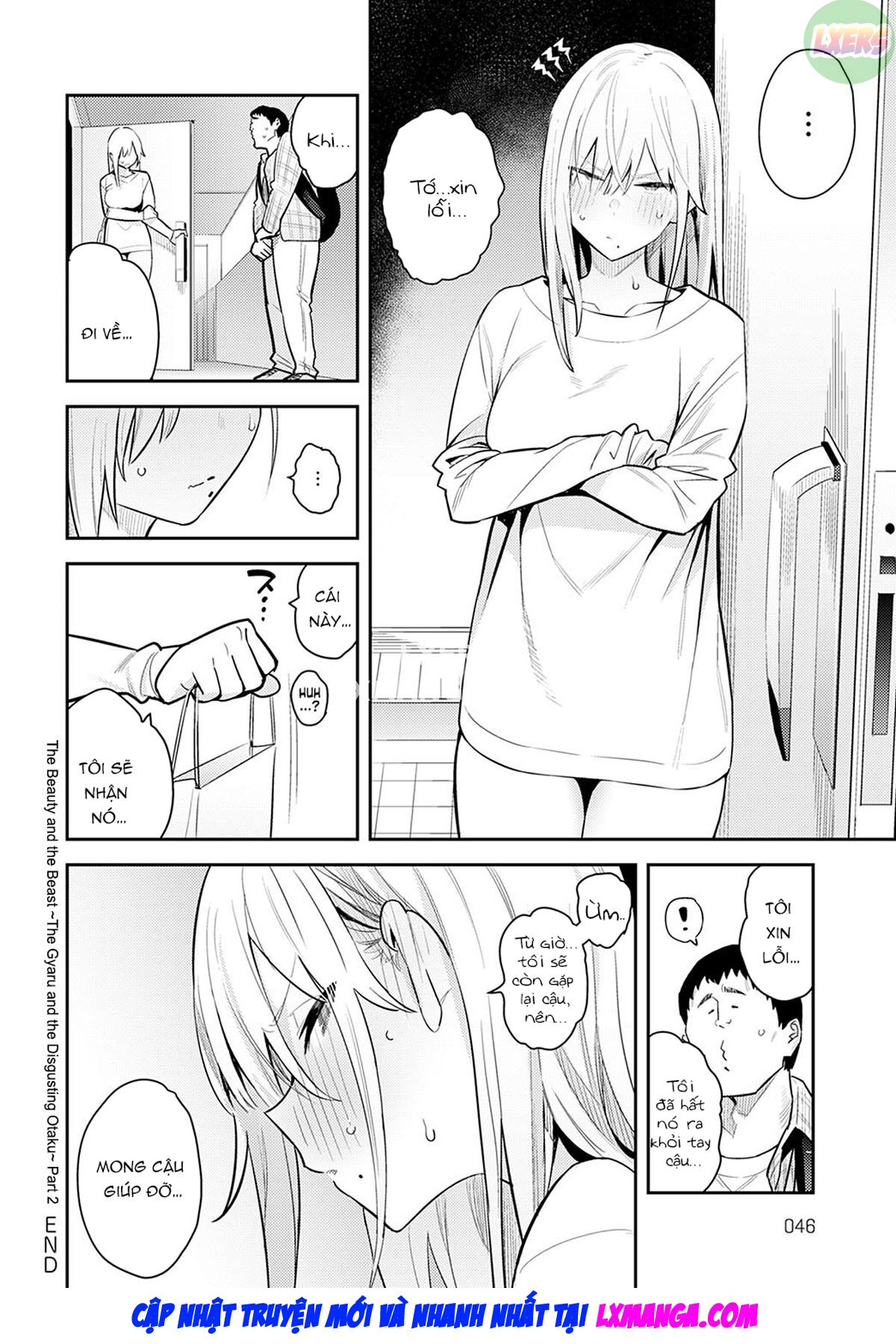 Đọc truyện hentai Người đẹp và Quái vật ~version cô nàng Gyaru và anh chàng Otaku đáng ghê tởm~ - Chap 2 - [END]