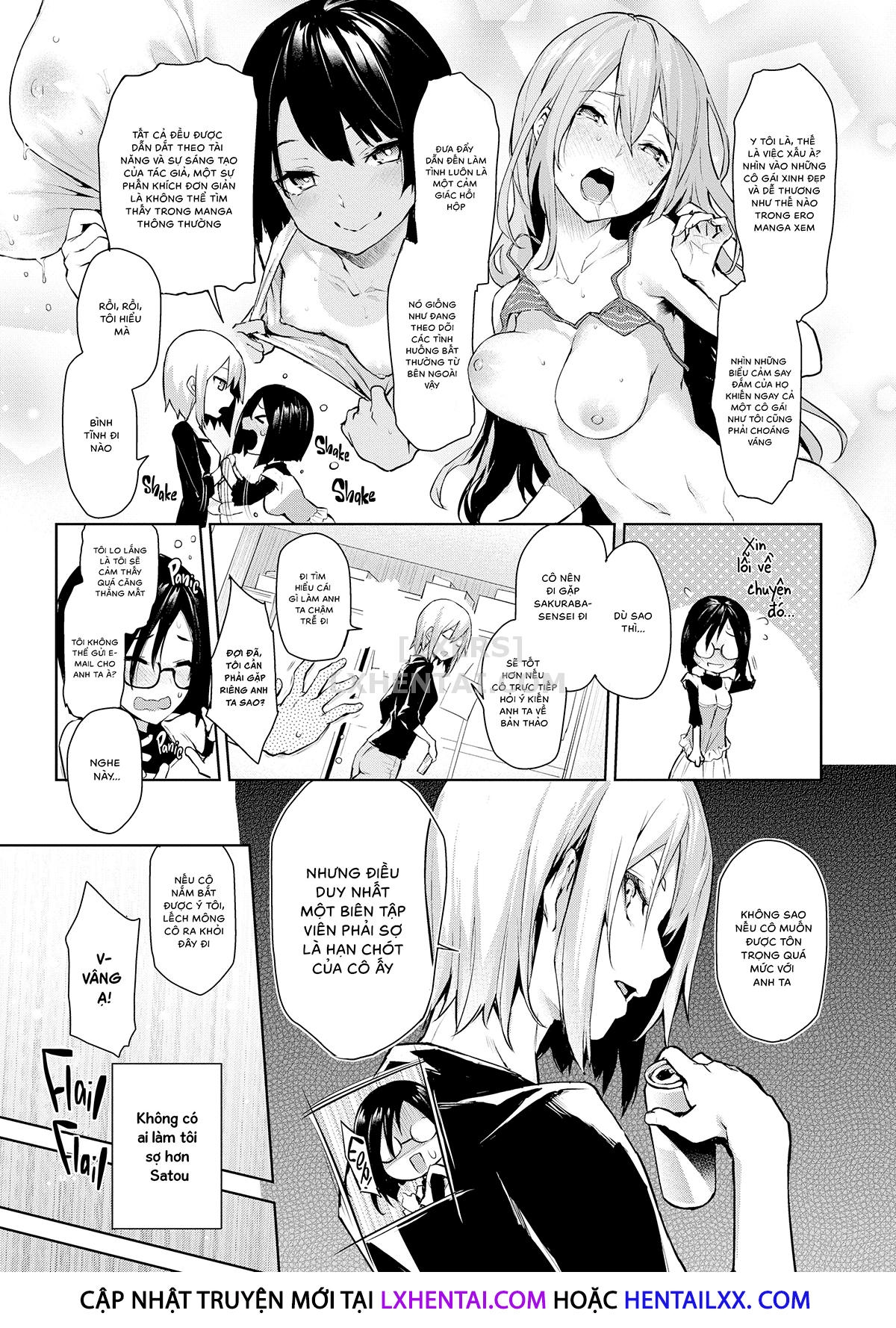 Đọc truyện hentai Azato Making Plus - Chap 3 - Newbie Editor Tsukimoto-san