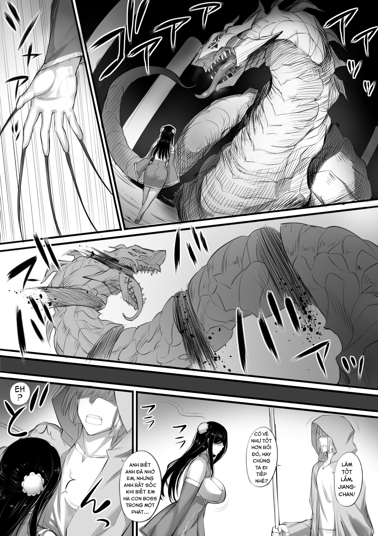 Đọc truyện hentai Câu chuyện tôi tìm thấy xác của một nữ võ sư và biến cô ấy thành Jiangshi Oneshot Có che
