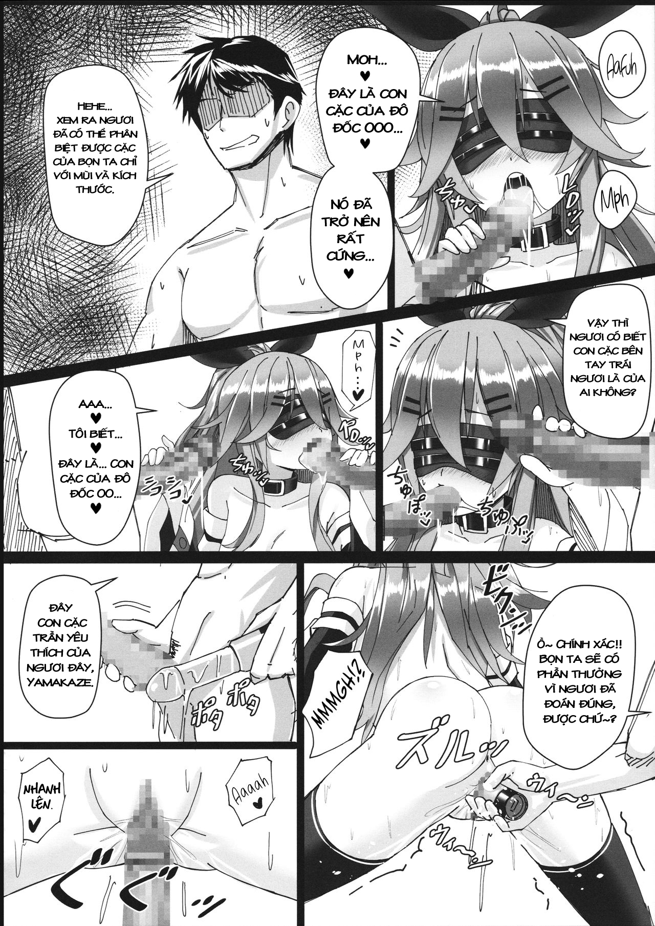 Đọc truyện hentai Yamakaze-chan wa Minna ga Ichiban - Oneshot