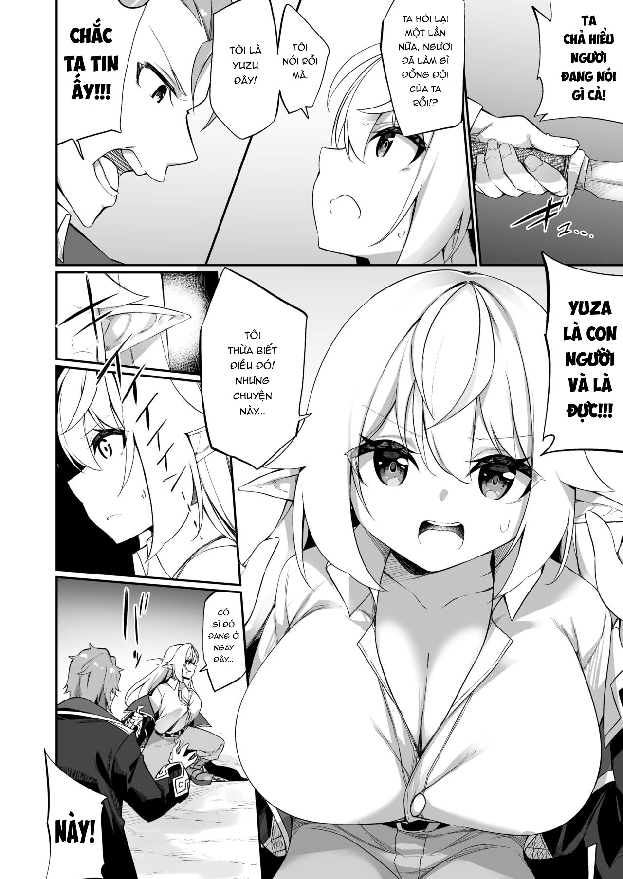 Đọc truyện hentai Câu chuyện một mạo hiểm giả trở thành Elf và kết hôn với bạn tâm giao của mình. - Oneshot 1
