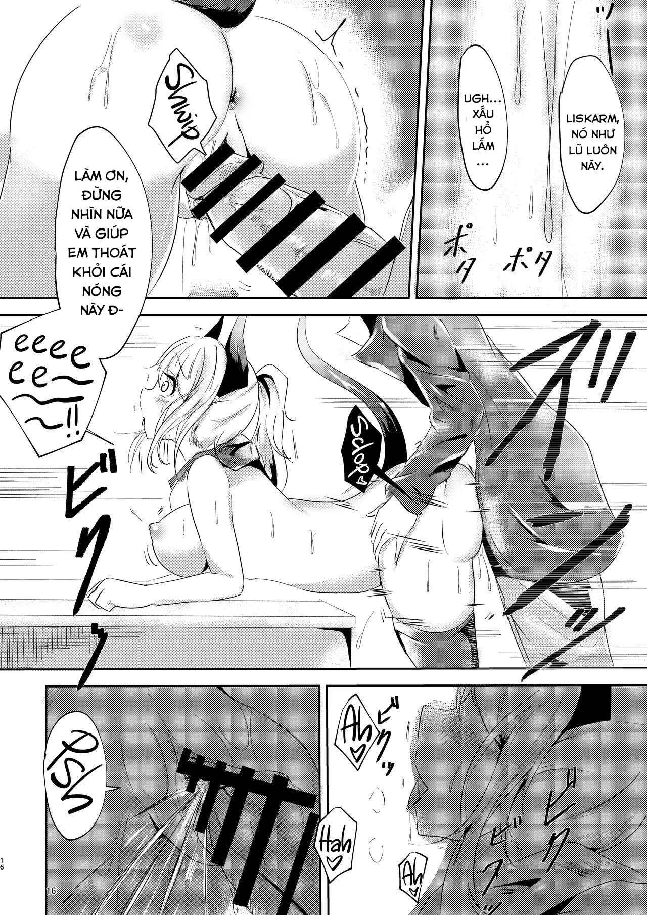 Đọc truyện hentai Majime (?) na Kanojo no Souai Bolt - Oneshot