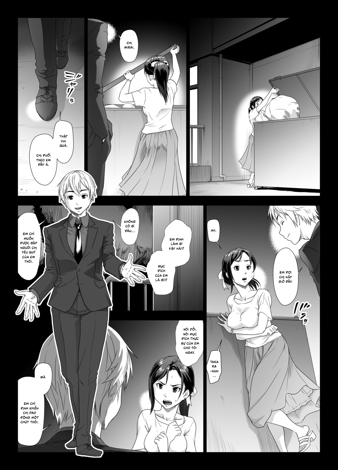 Đọc truyện hentai Taninbou ni Aegu Tsuma - Chap 2