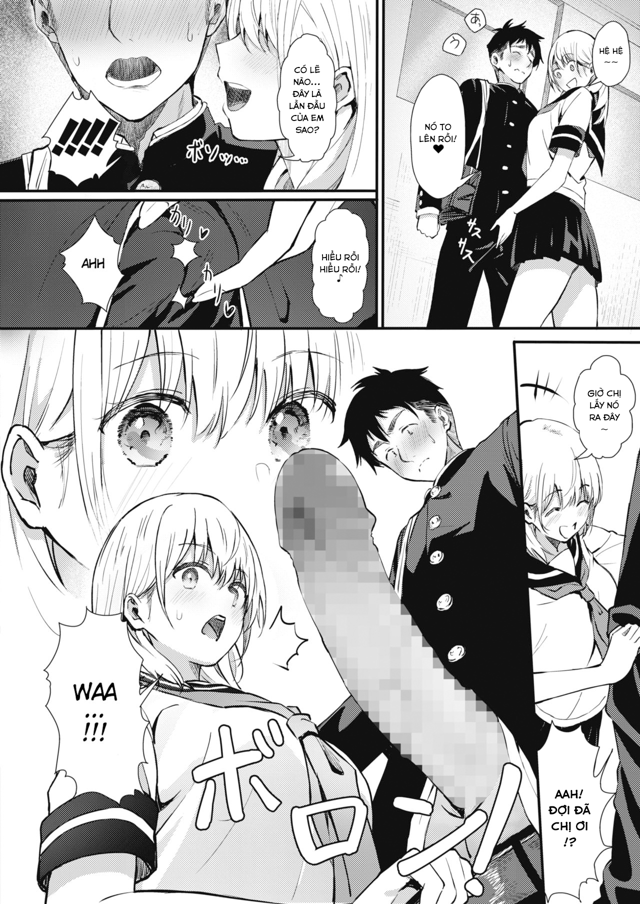 Đọc truyện hentai Rei ni Hana o Torareru - Oneshot