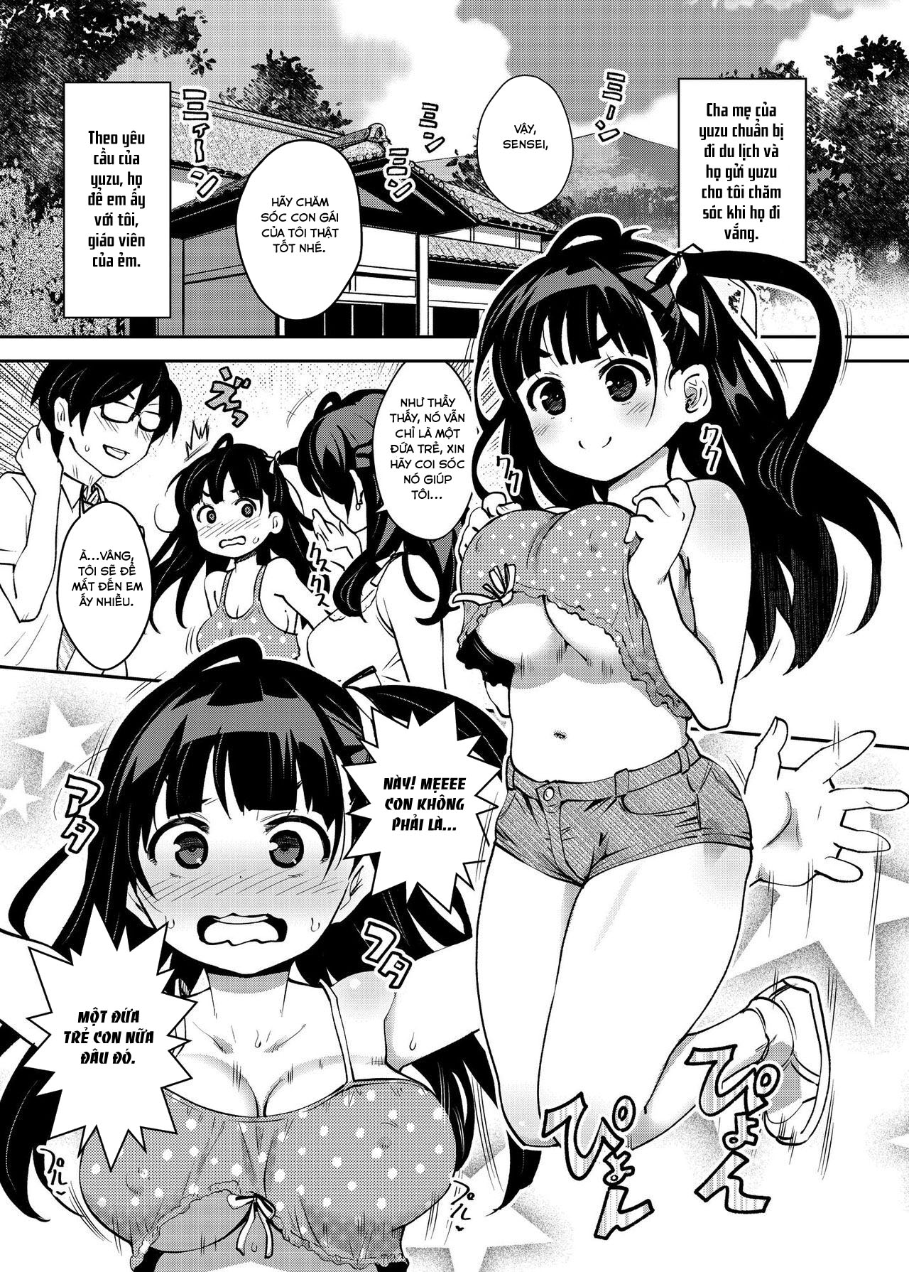 Đọc truyện hentai Inakax 5! Icha Love Otomari & Asa made Ecchi Hen - Chap 1