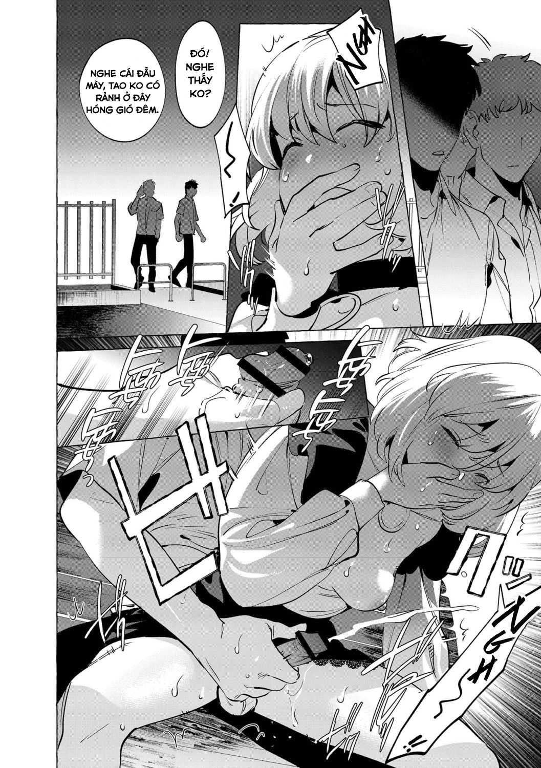 Đọc truyện hentai Yoru no Aokan Kouen - Oneshot