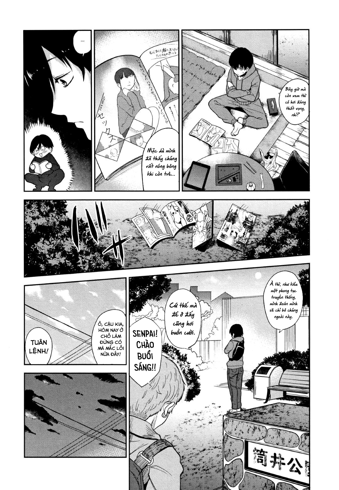 Đọc truyện hentai Tôi bắt được 1 cô gái dễ thương nhìn trộm cuốn sách tôi vứt đi - Chap 01: Cuộc gặp gỡ lạ lùng