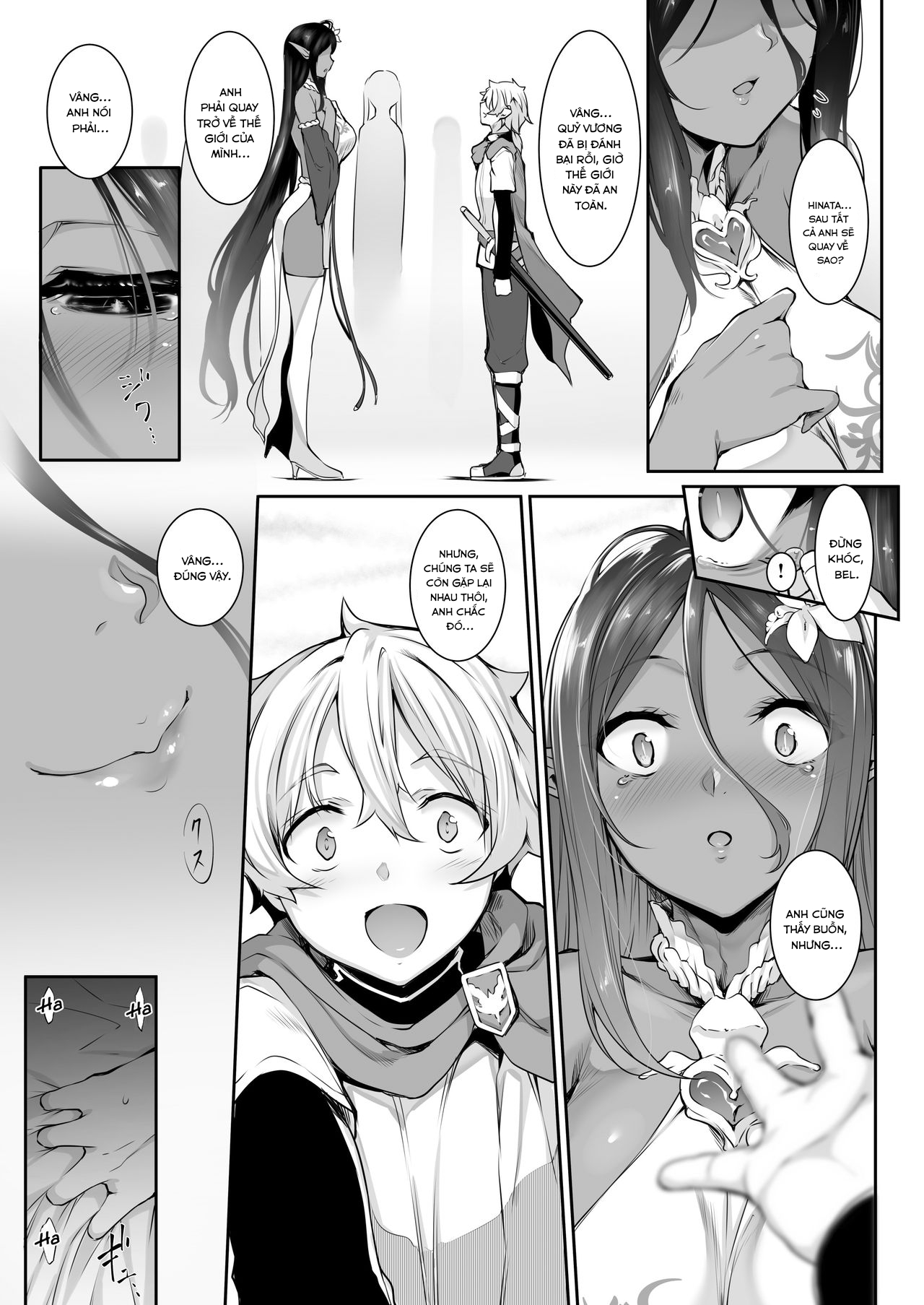 Đọc truyện hentai Nàng dark elf tự cao vì tôi mà đến thế giới khác - Chap 1