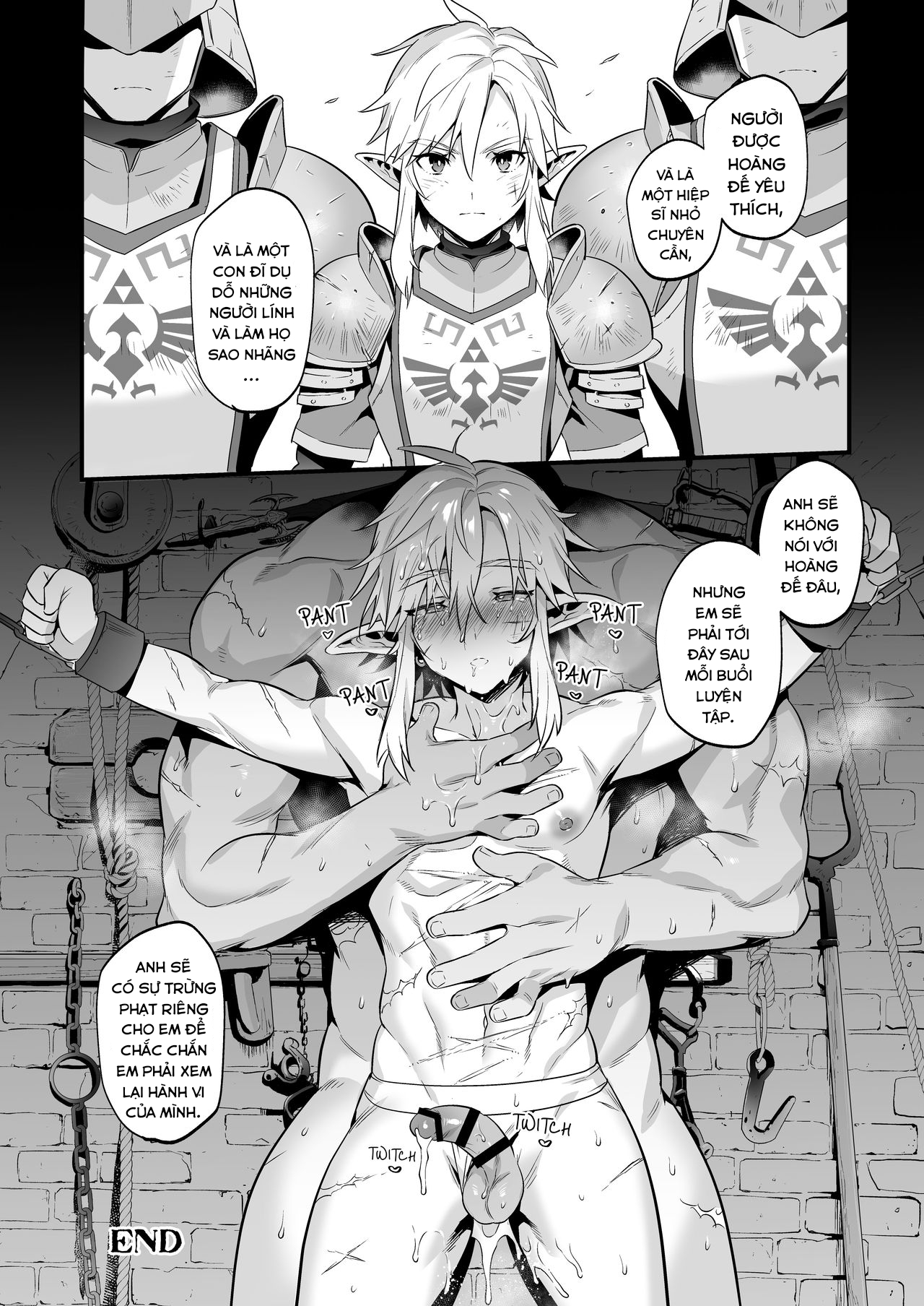 Đọc truyện hentai Kunrenhei no Junan (The Legend of Zelda) - Oneshot