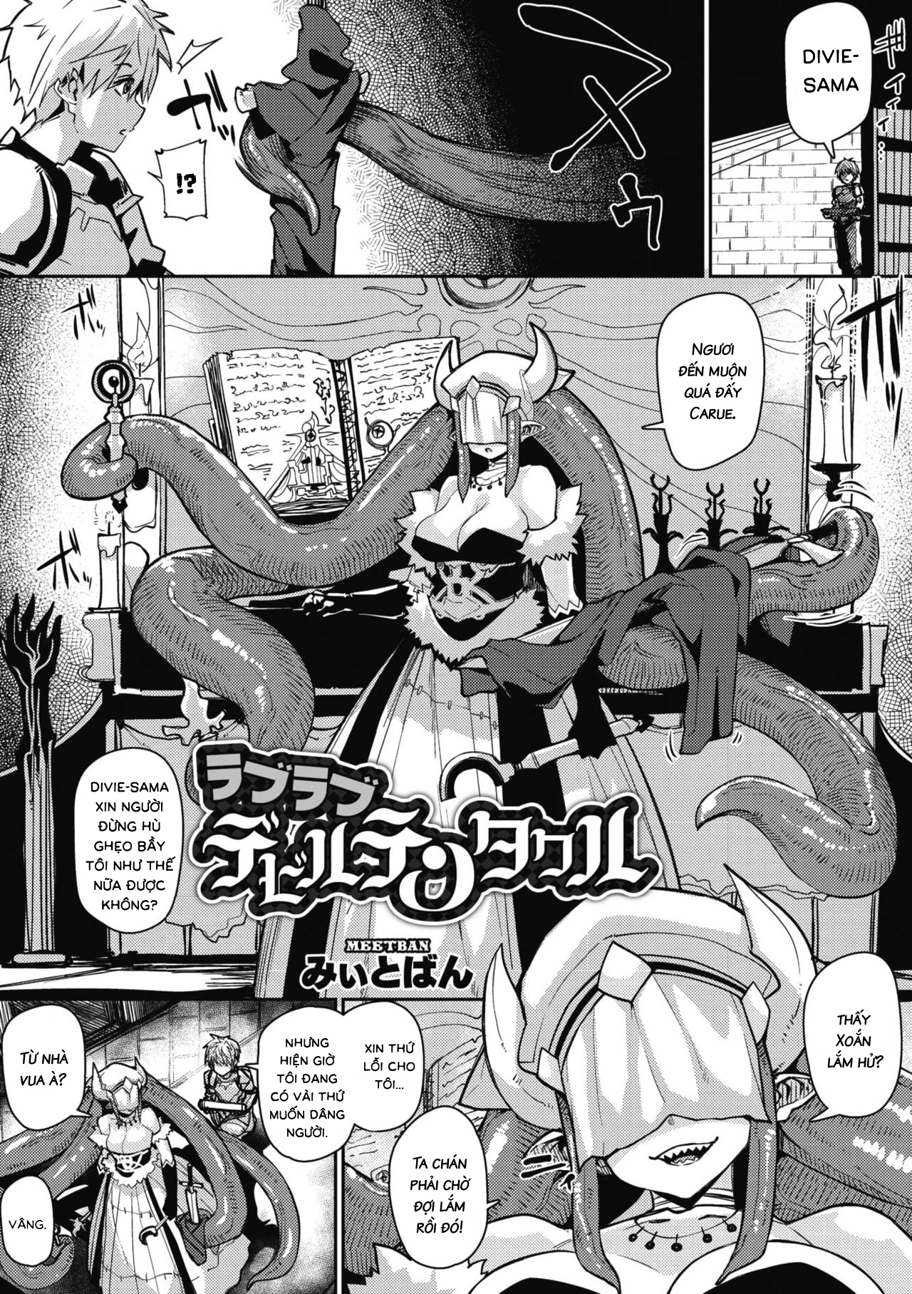 Đọc truyện hentai Love-Love Devil Tentacle - 1Shot